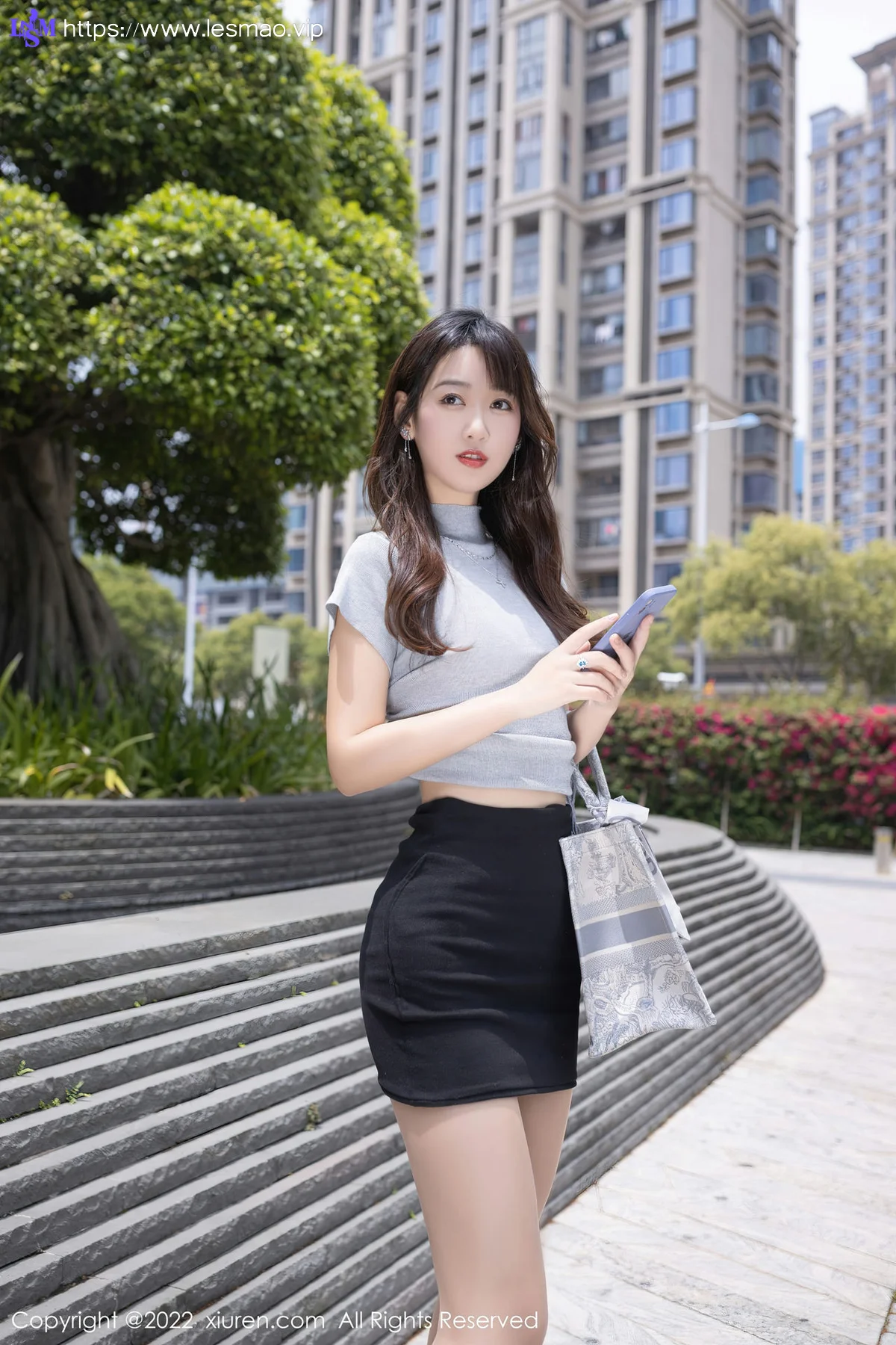 XiuRen 秀人 No.5439 唐安琪  嫩模黑丝 - 4
