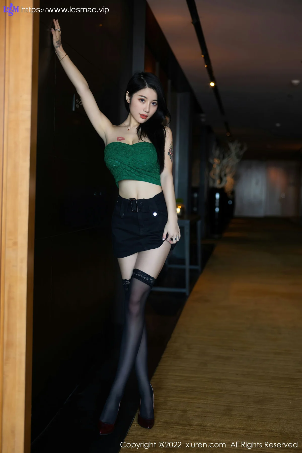 XiuRen 秀人 No.5455 媚态淋漓诱人 美七Mia 西双版纳旅拍33 - 1