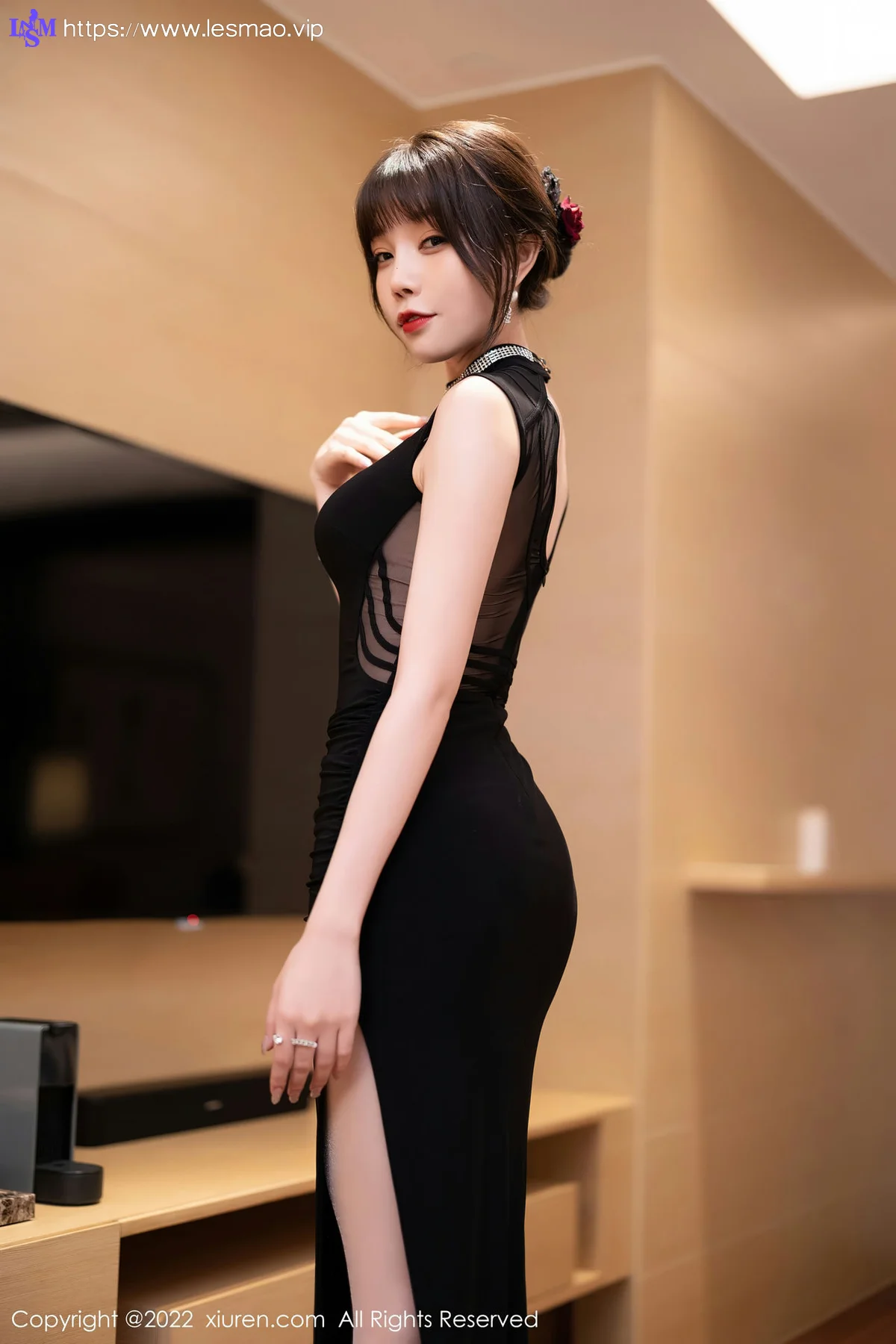 XiuRen 秀人 No.5460 轻透网纱内衣 徐莉芝Booty 性感写真1 - 7