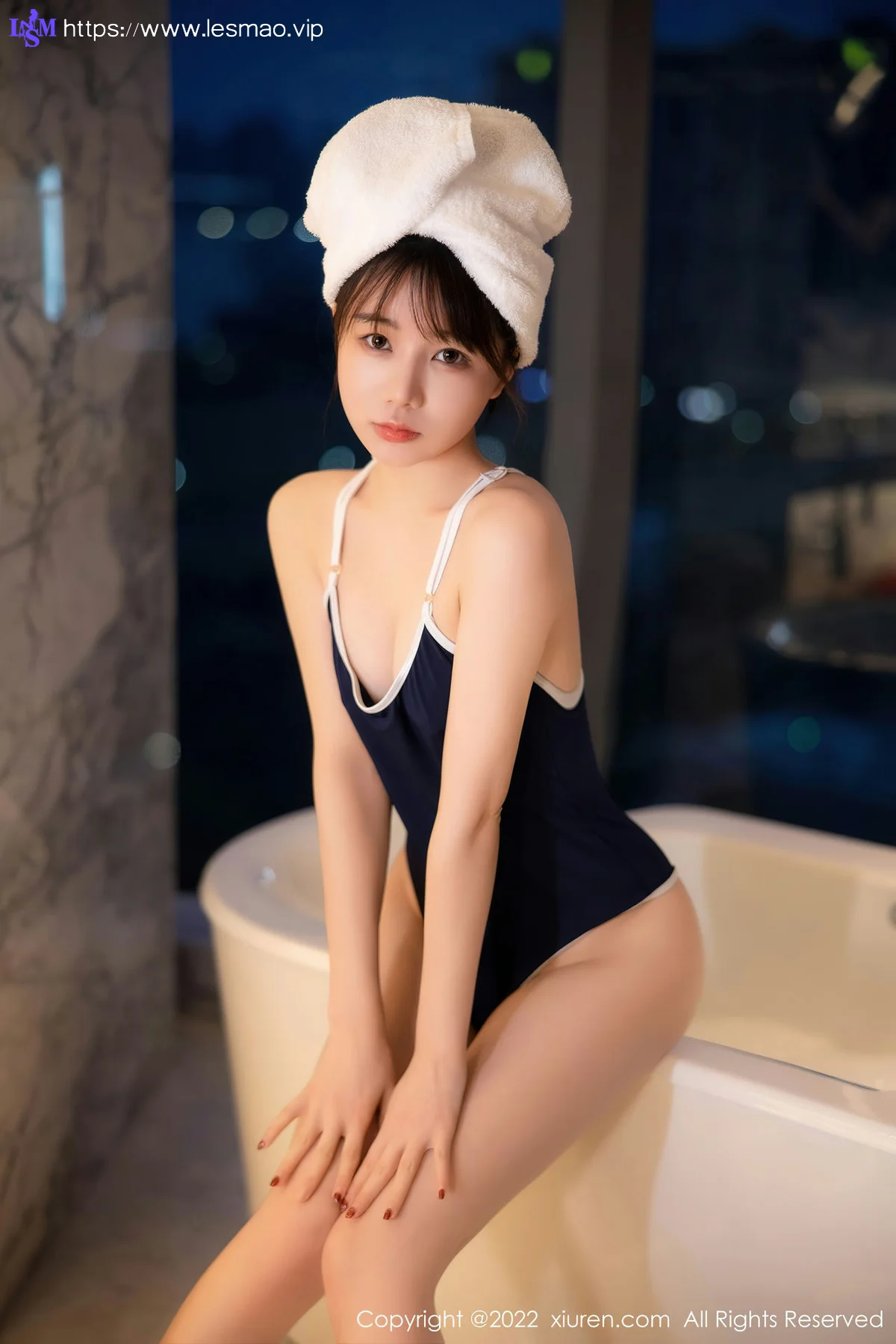 XiuRen 秀人 No.5477 蓝色比基尼 婠婠么 性感写真2 - 4