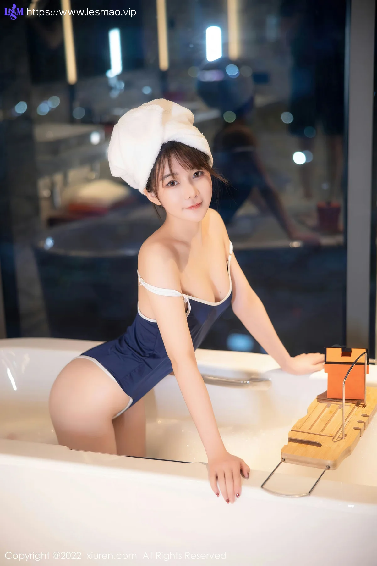 XiuRen 秀人 No.5477 蓝色比基尼 婠婠么 性感写真2 - 10