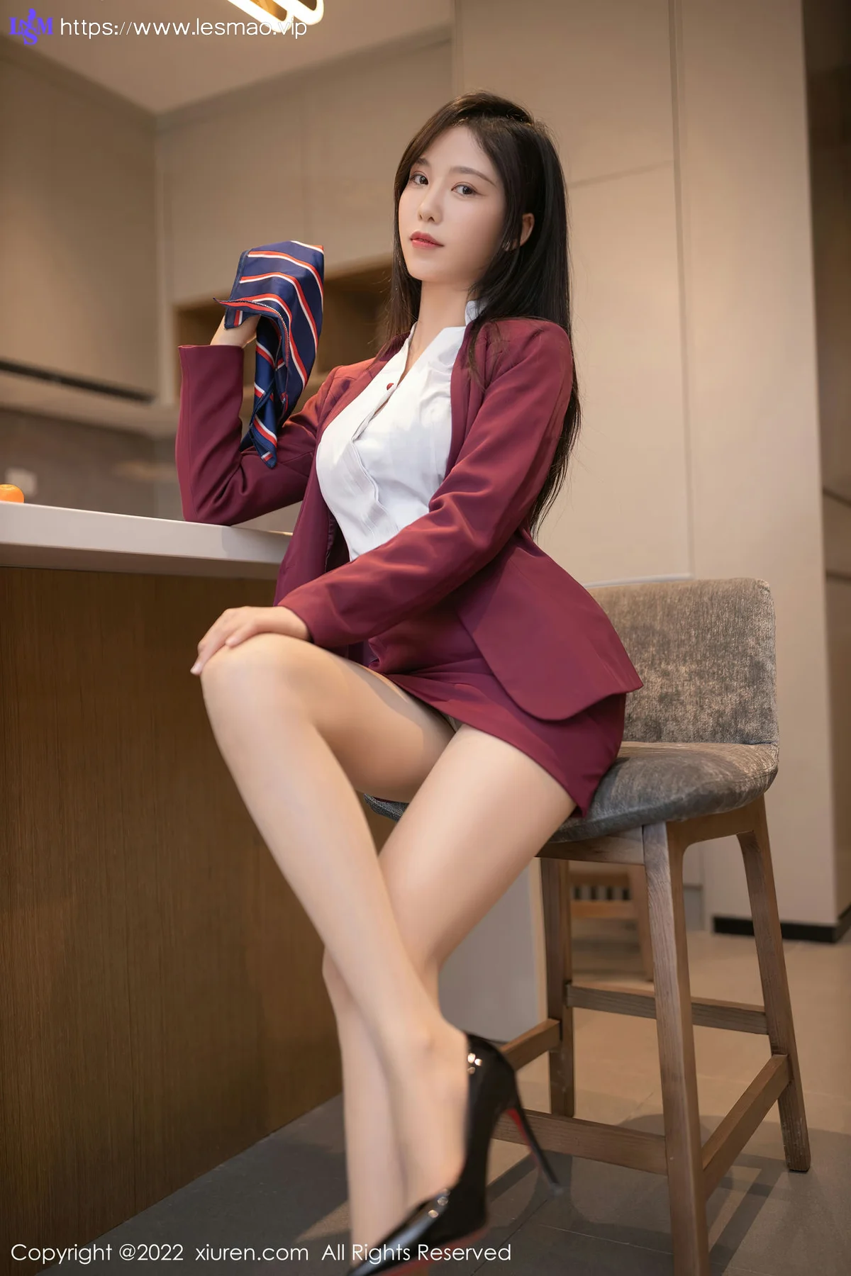 XiuRen 秀人 No.5485 蕾丝内衣 利世 性感写真2 - 3