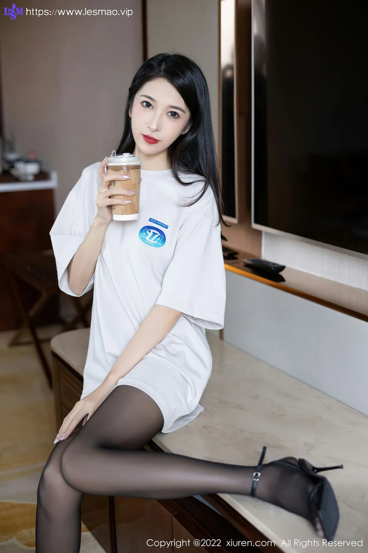 XiuRen 秀人 No.5507 皮质吊带 林乐一 性感写真 - 3