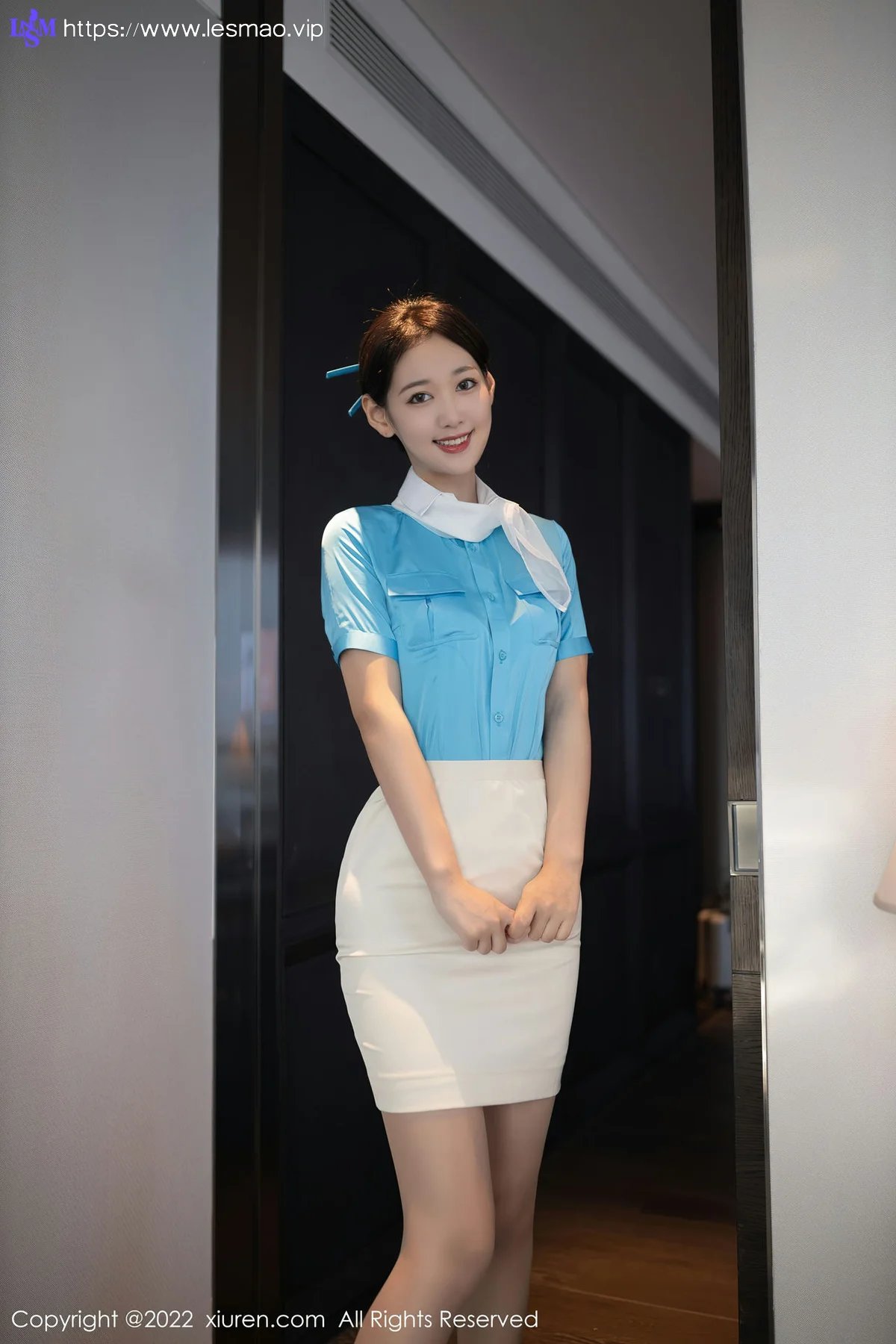 XiuRen 秀人 No.5510 空姐角色扮演 唐安琪 性感私房 - 5