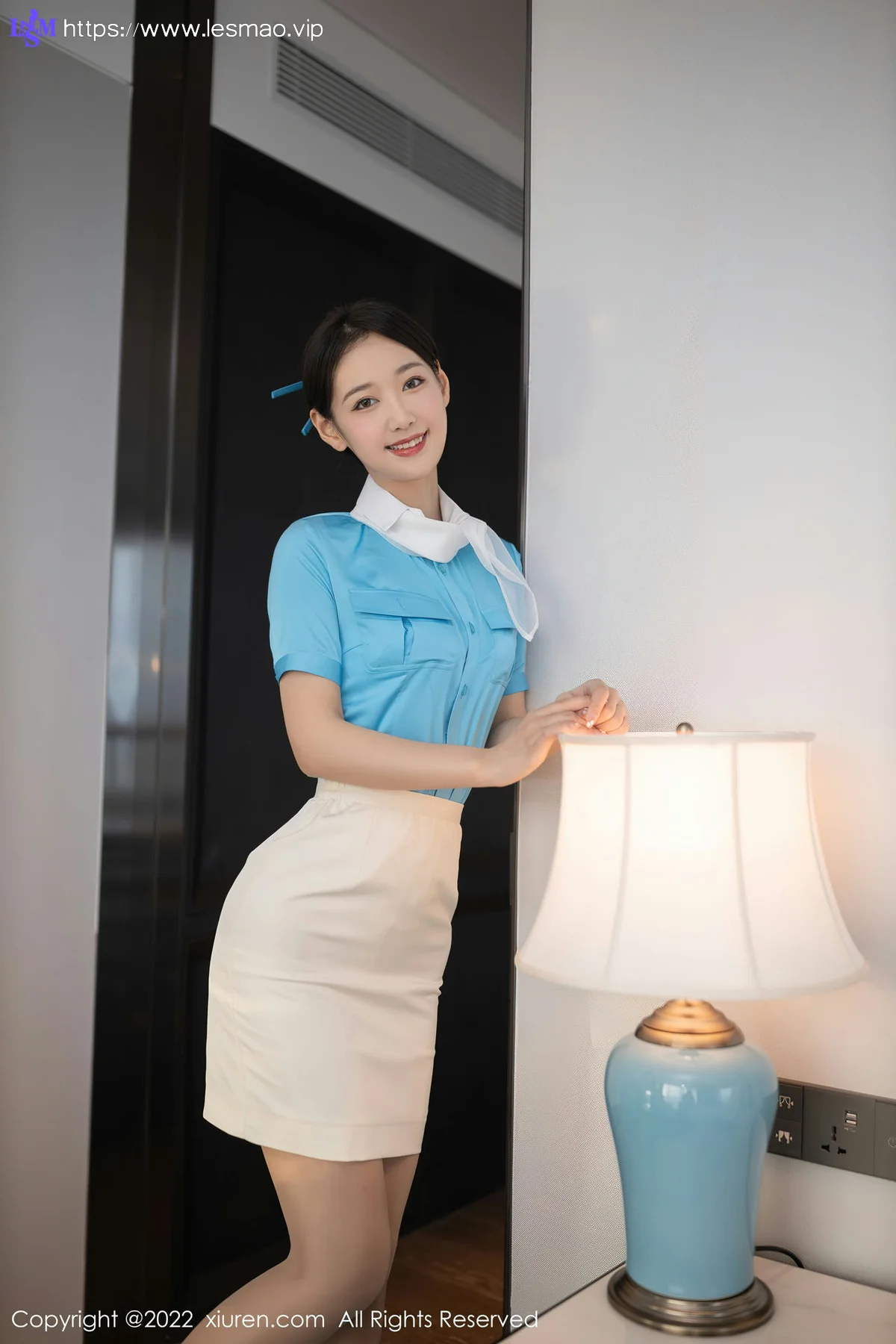 XiuRen 秀人 No.5510 空姐角色扮演 唐安琪 性感私房 - 7