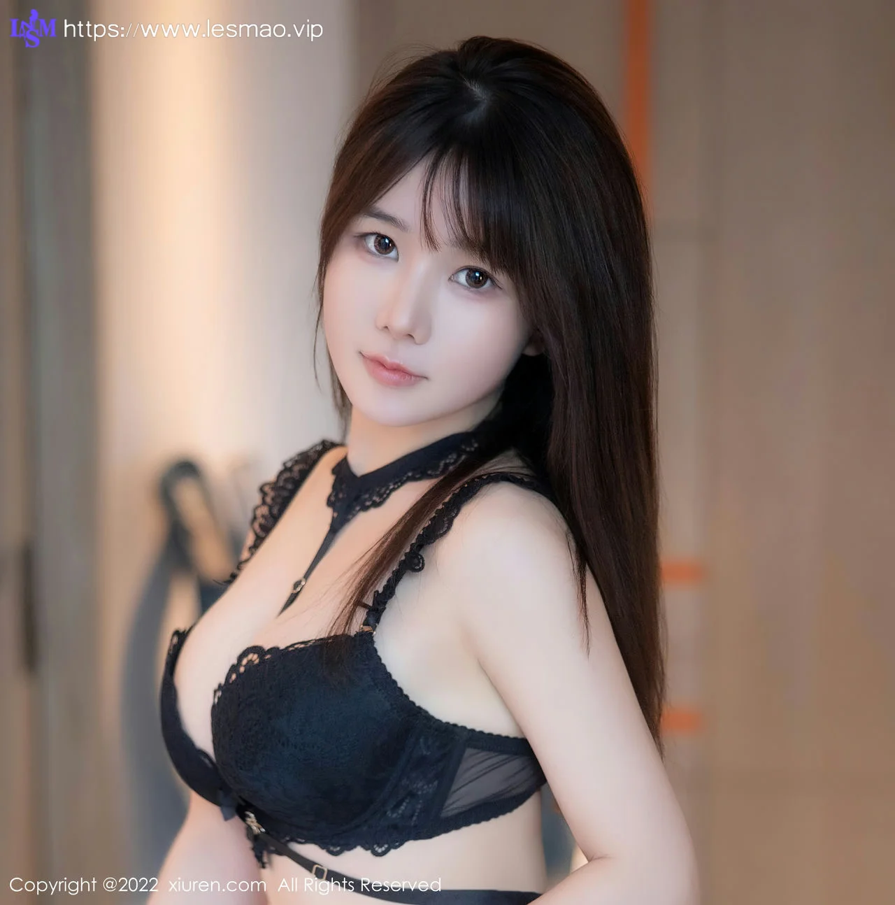 XiuRen 秀人 No.5513 婠婠么 黑色蕾丝内衣性感写真33 - 3