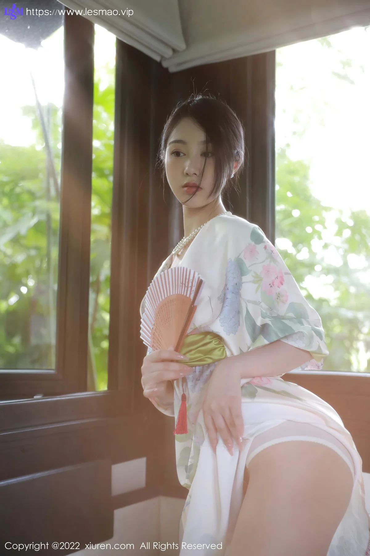 XiuRen 秀人 No.5514 谢晚晚 花纹长裙性感写真2 - 7