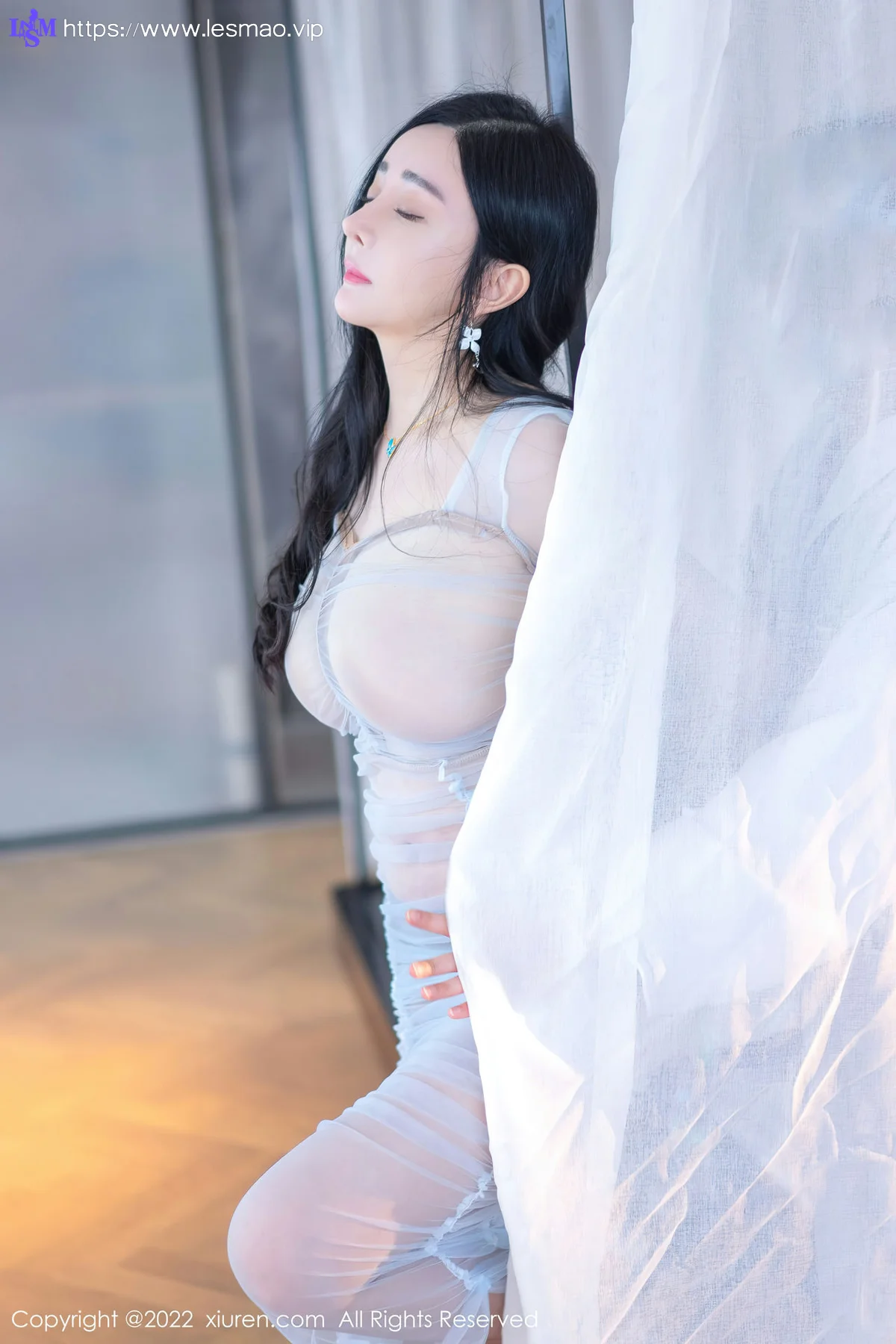 XiuRen 秀人 No.5526 轻透连衣裙 允爾 成都旅拍 - 8