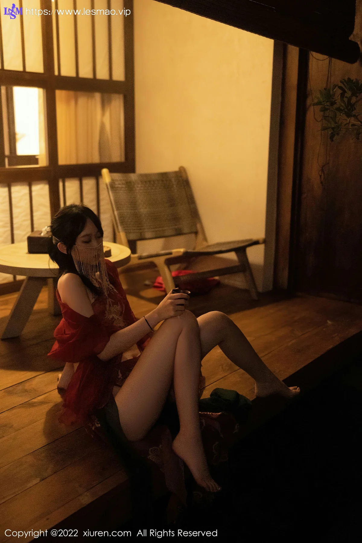 XiuRen 秀人 No.5527 红色古装服饰 奶瓶. 大理旅拍 - 5