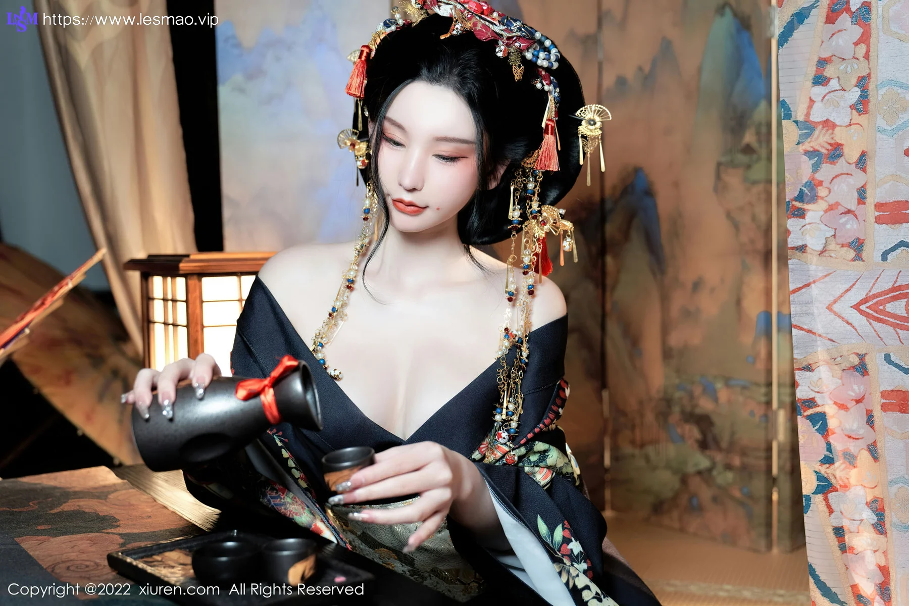 XiuRen 秀人 No.5537 主题《宽衣解带》 周于希Sally 性感写真 - 3
