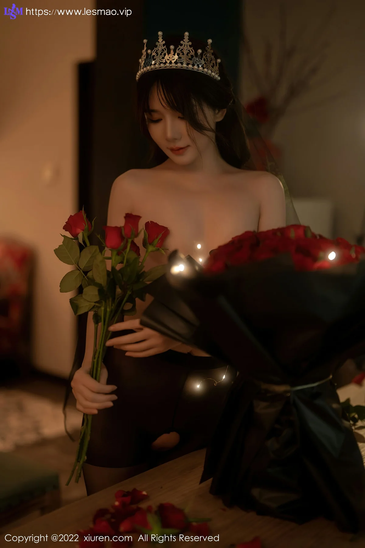 XiuRen 秀人 No.5552 魅惑黑丝 婠婠么 性感写真3 - 3