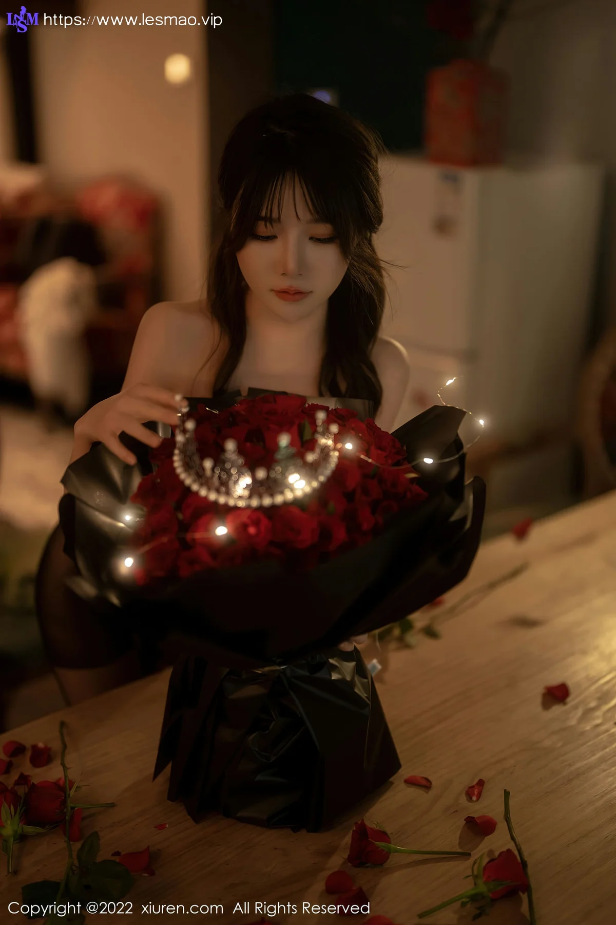 XiuRen 秀人 No.5552 魅惑黑丝 婠婠么 性感写真3 - 8