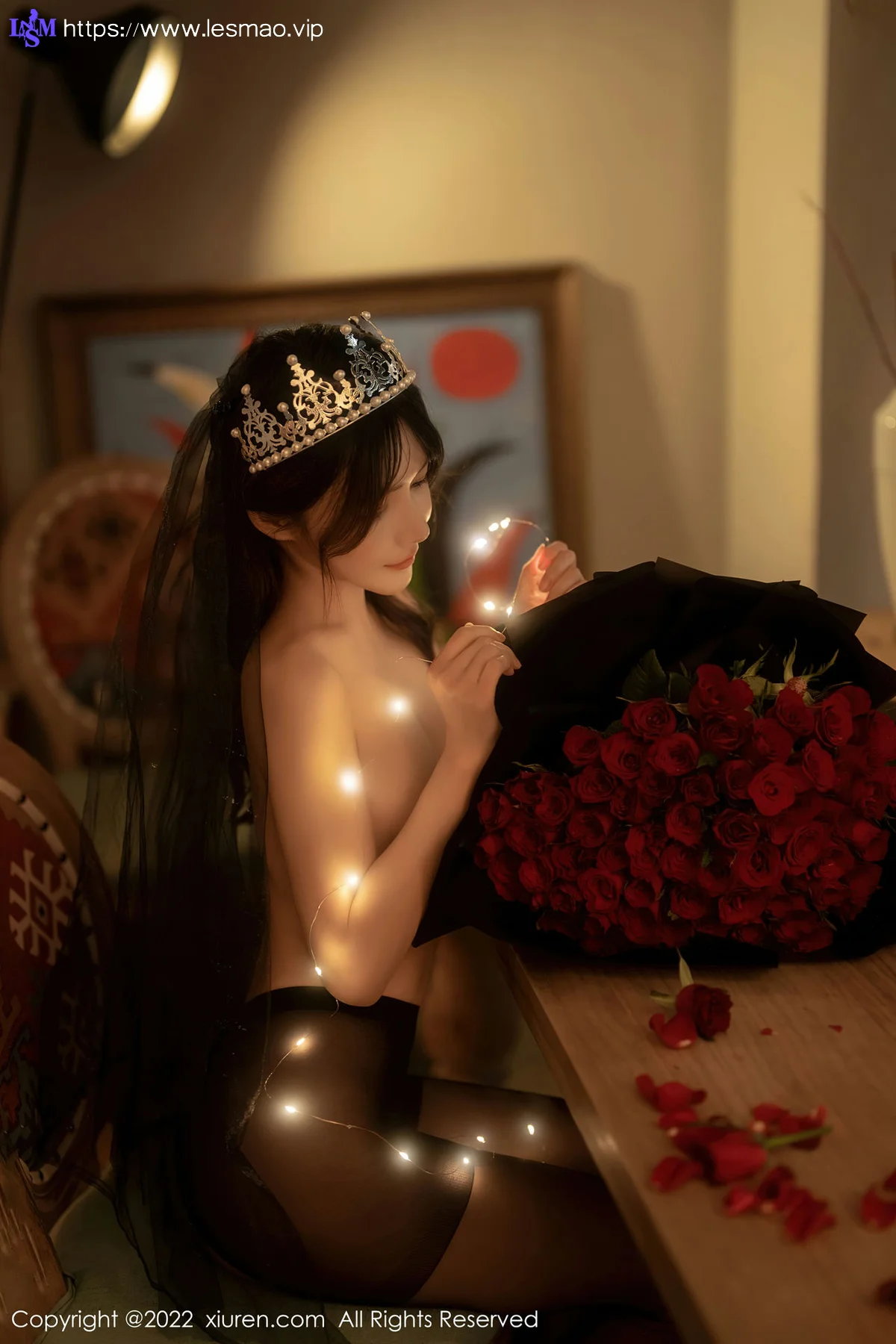 XiuRen 秀人 No.5552 魅惑黑丝 婠婠么 性感写真3 - 10