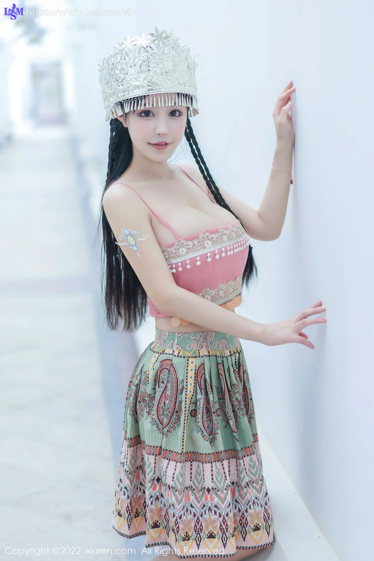 XiuRen 秀人 No.5615 朱可儿Flora 民族服饰西双版纳旅拍11 - 3