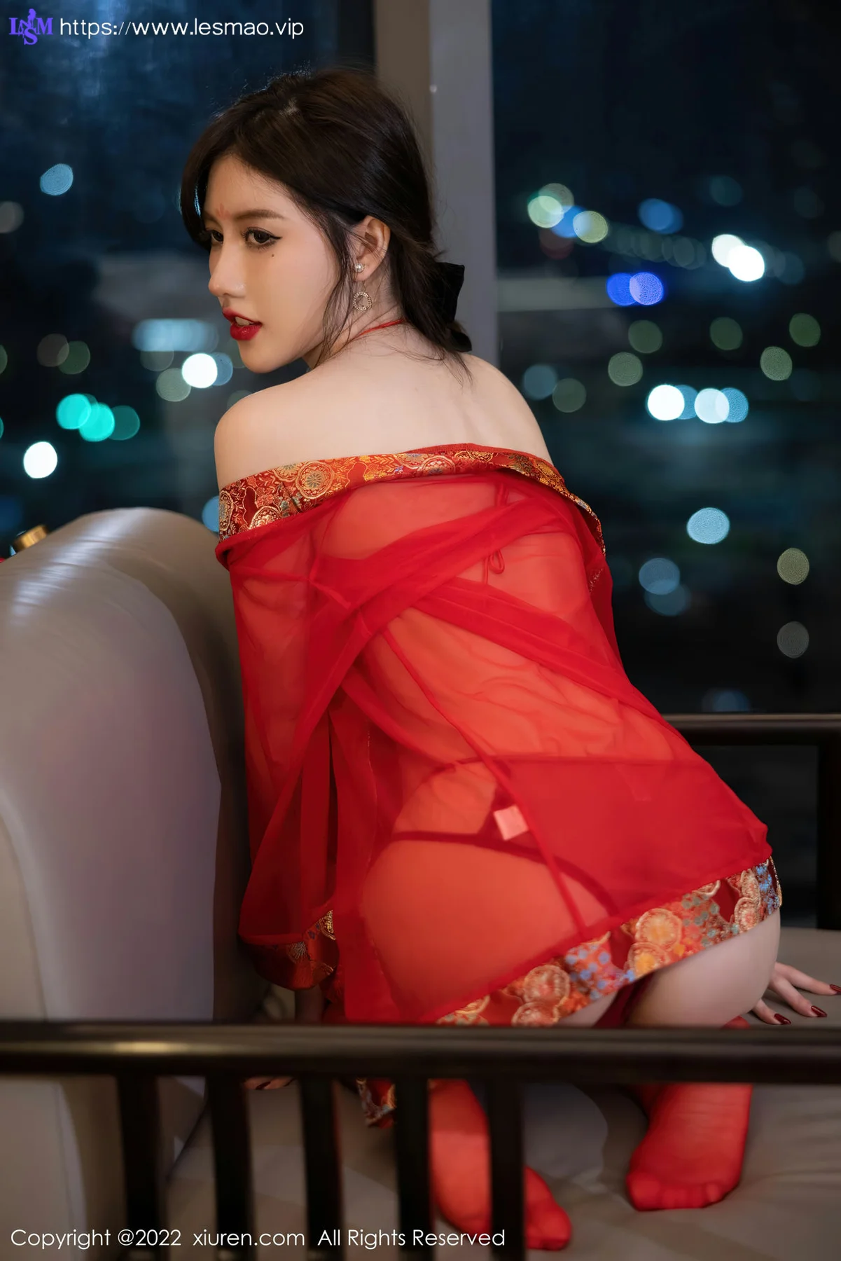 XiuRen 秀人 No.5619 美桃酱 透薄纱古装服饰性感写真 - 10