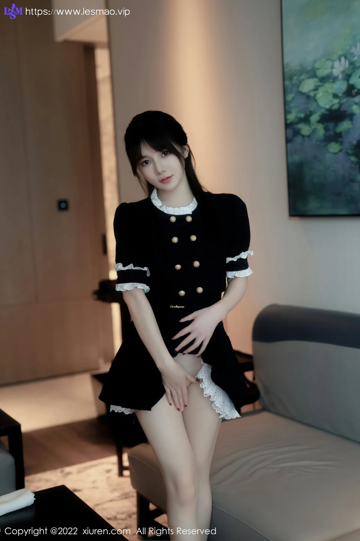 XiuRen 秀人 No.5626 婠婠么 女仆制服性感写真 - 4