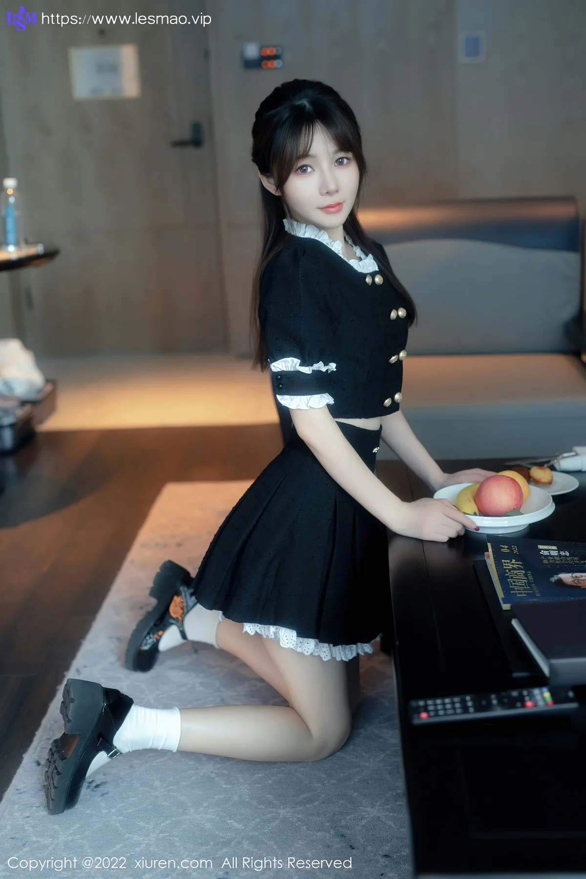 XiuRen 秀人 No.5626 婠婠么 女仆制服性感写真 - 1