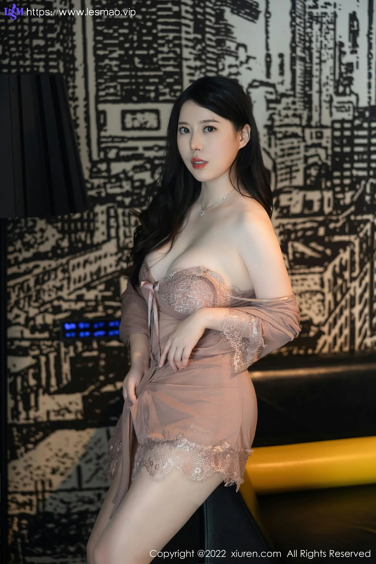 XiuRen 秀人 No.5641 白茹雪 纱睡衣性感写真1 - 9