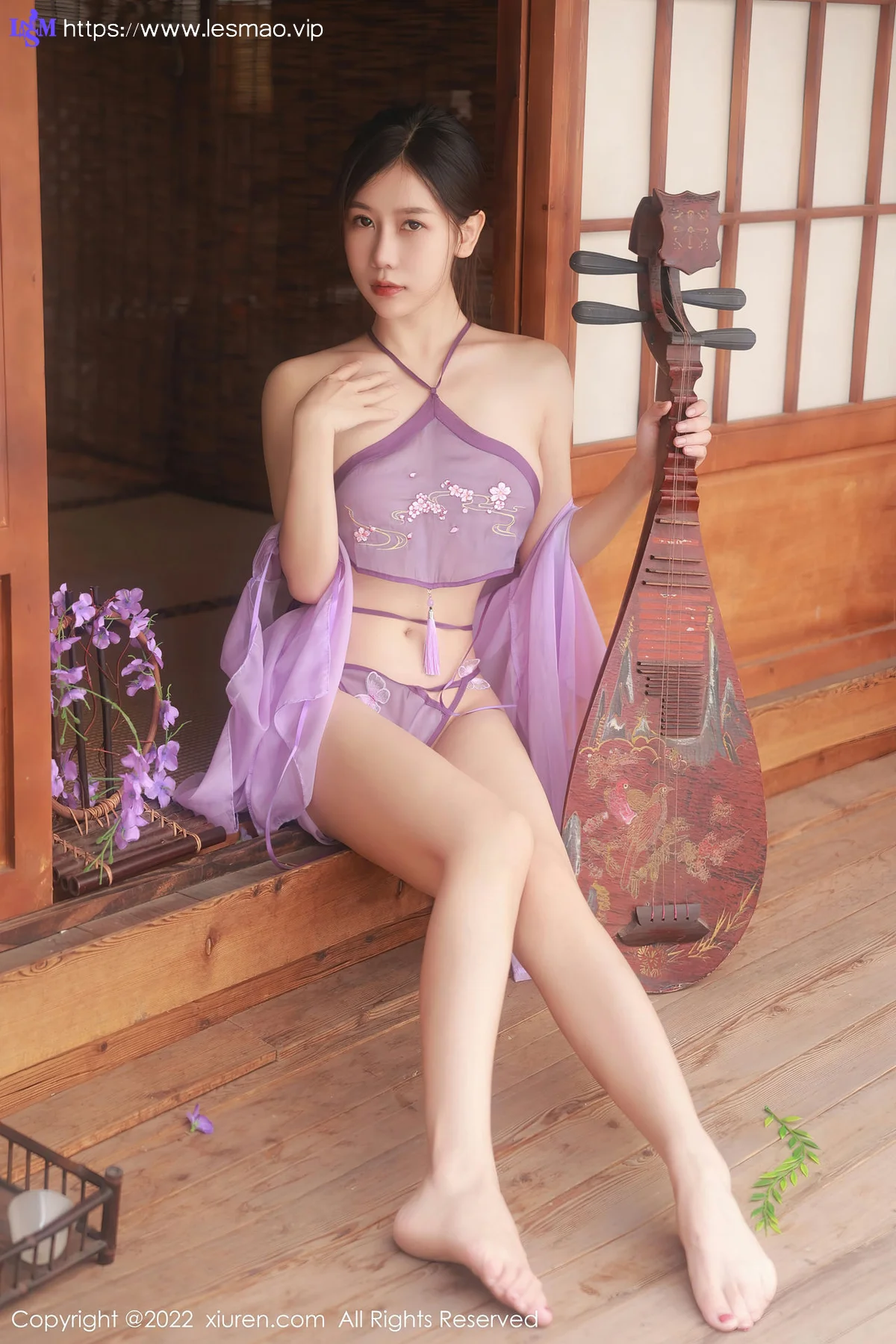 XiuRen 秀人 No.5642 尹甜甜 轻透薄纱古装性感写真3 - 5