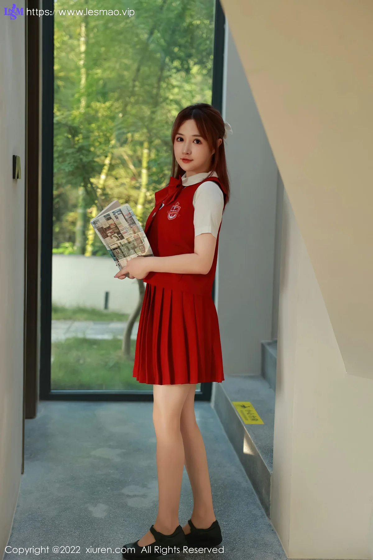 XiuRen 秀人 No.5652 养乐多DoDo 清纯甜美学妹写真 - 1
