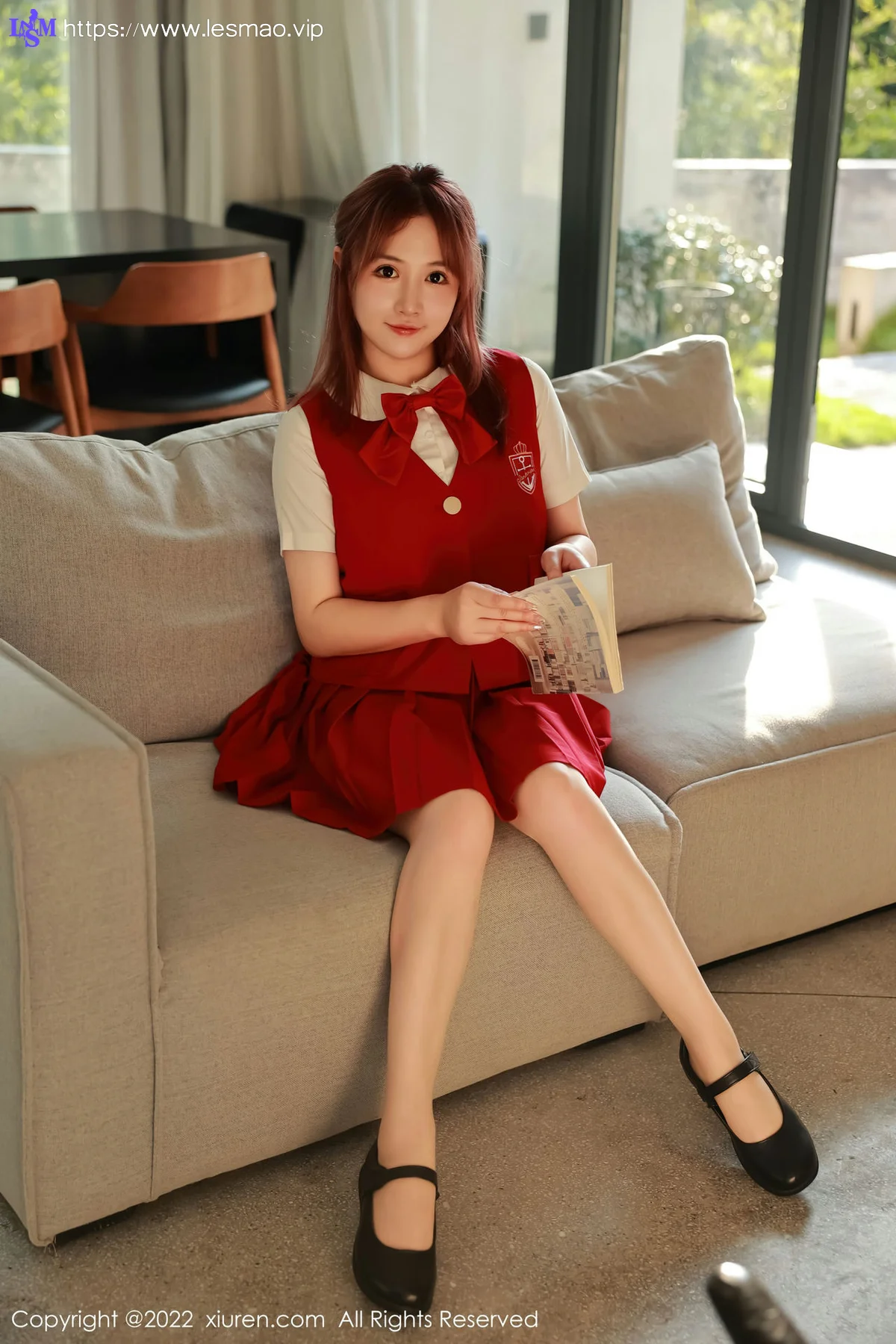 XiuRen 秀人 No.5652 养乐多DoDo 清纯甜美学妹写真 - 1
