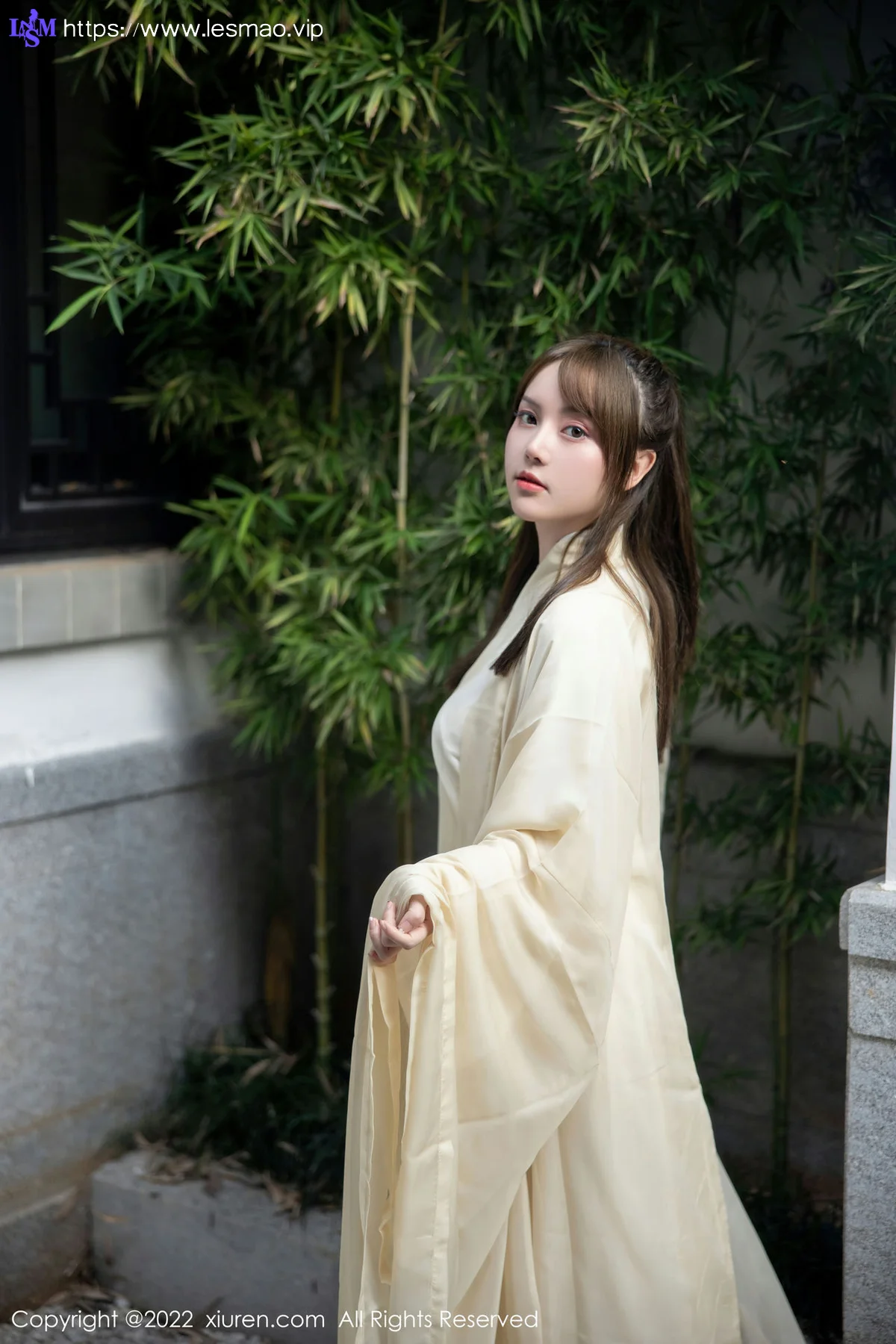 XiuRen 秀人 No.5653 豆瓣酱 白色古装服饰性感写真3 - 6