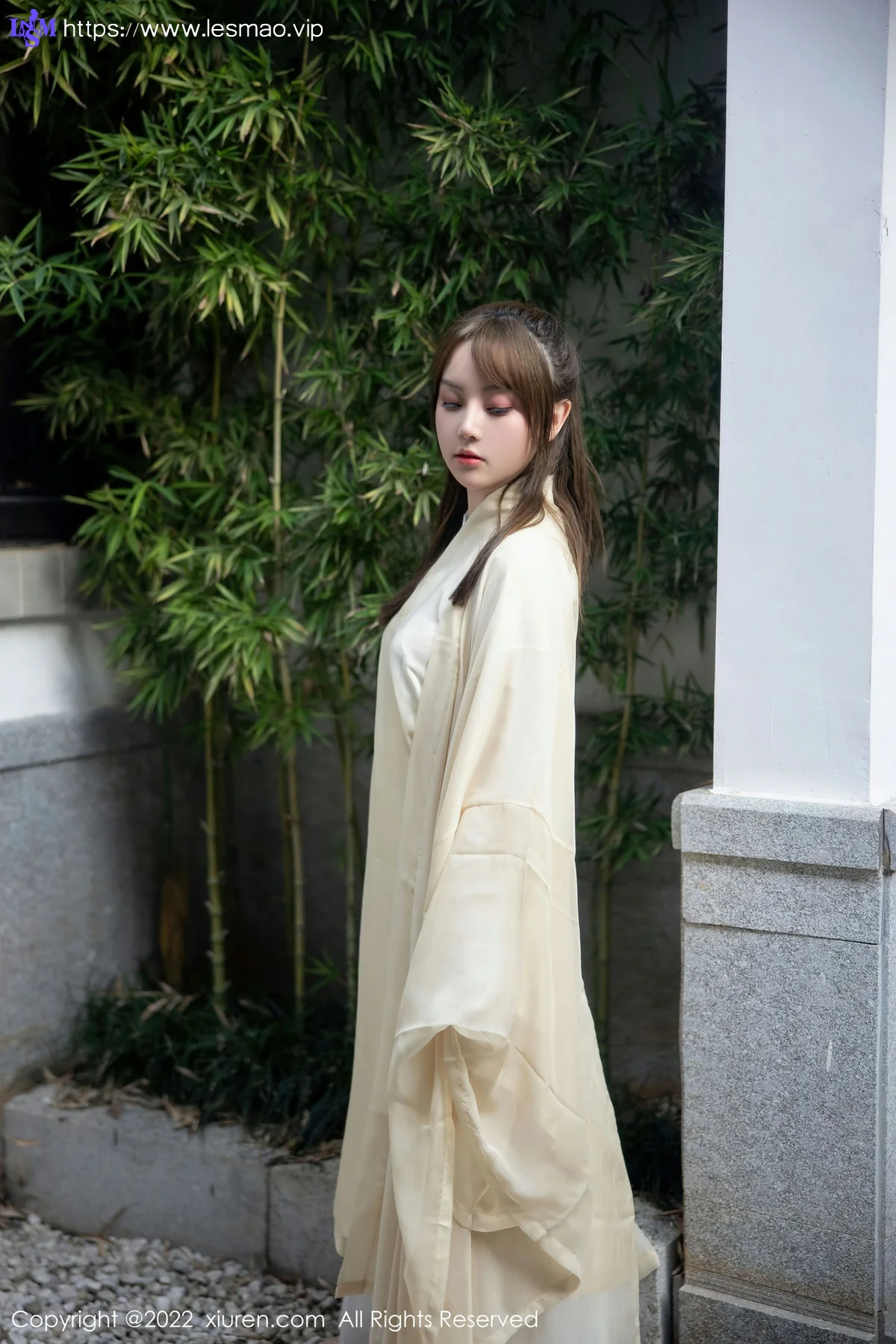 XiuRen 秀人 No.5653 豆瓣酱 白色古装服饰性感写真3 - 7