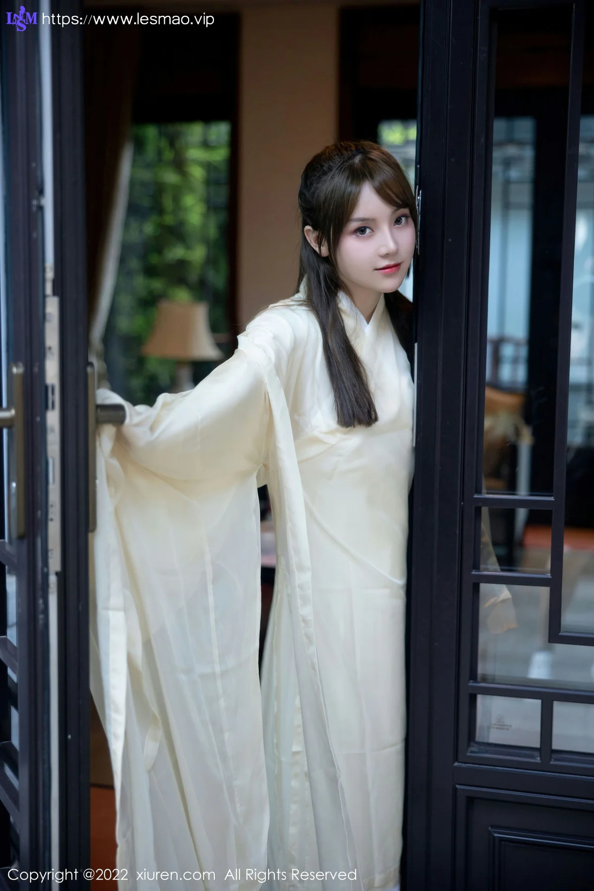 XiuRen 秀人 No.5653 豆瓣酱 白色古装服饰性感写真3 - 2