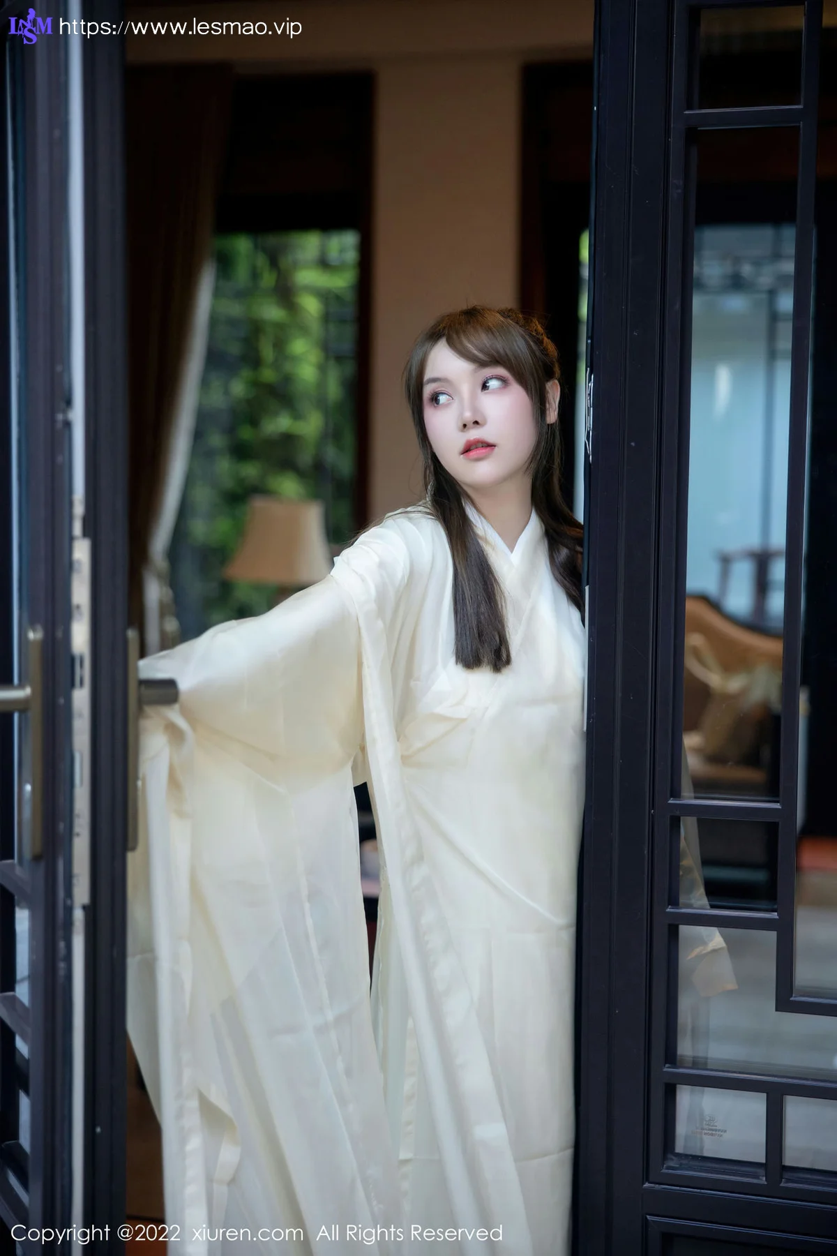XiuRen 秀人 No.5653 豆瓣酱 白色古装服饰性感写真3 - 3