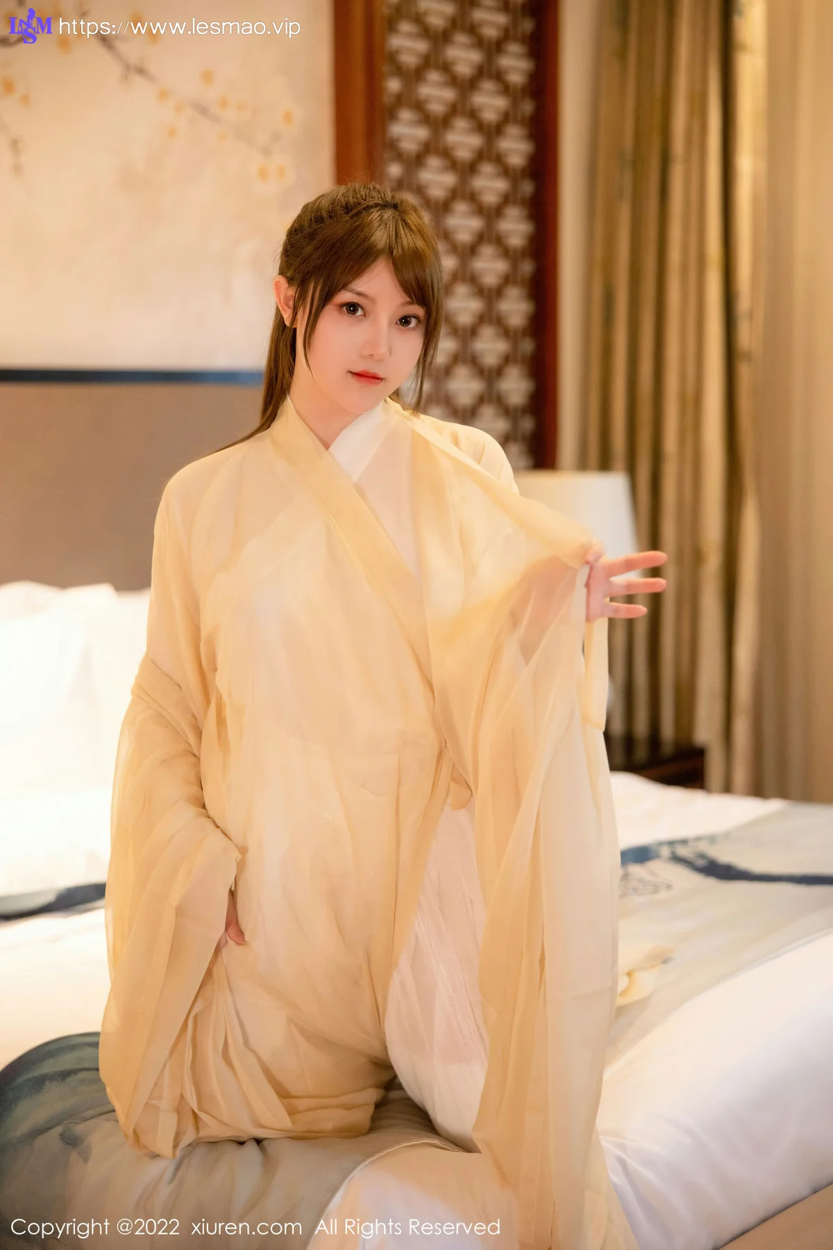 XiuRen 秀人 No.5653 豆瓣酱 白色古装服饰性感写真3 - 10