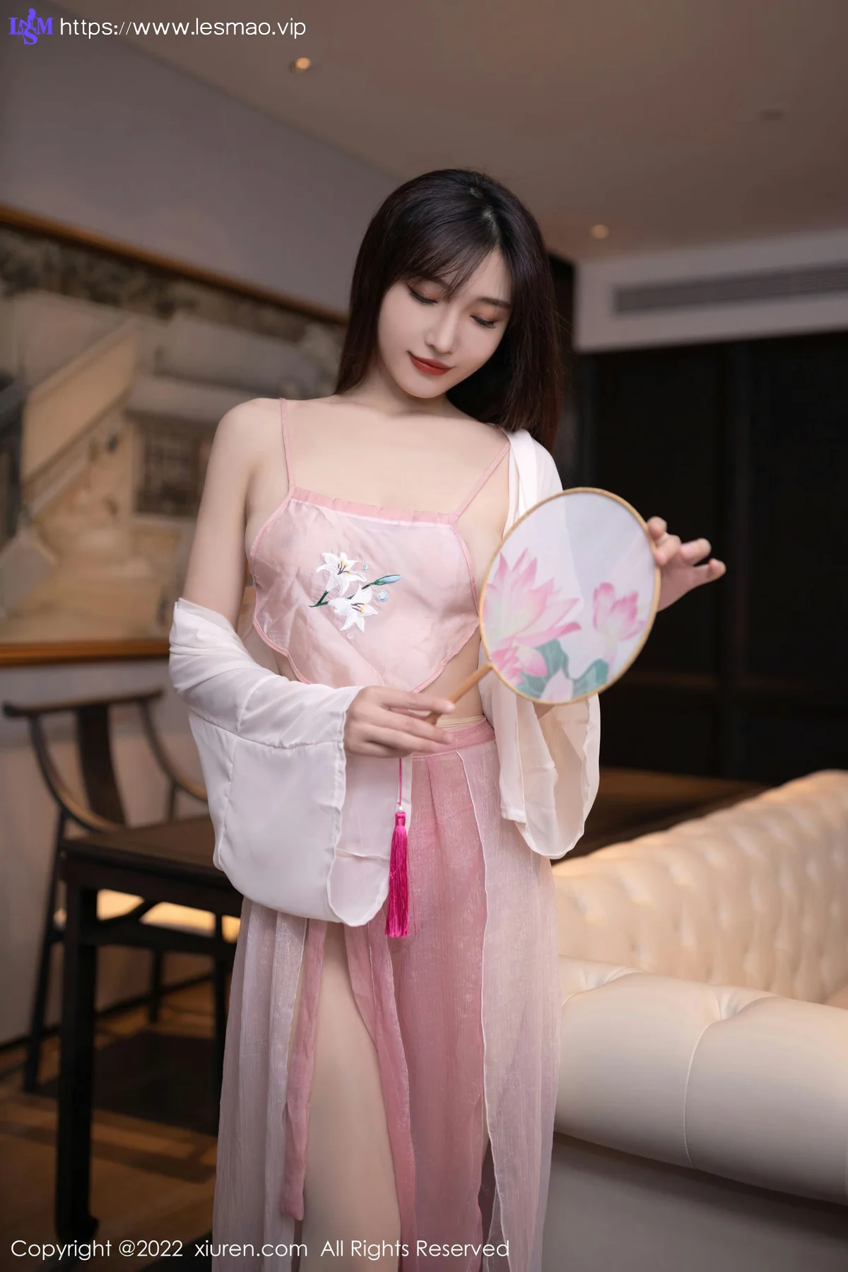 XiuRen 秀人 No.5666 陆萱萱 粉色古装服饰性感私房111 - 6