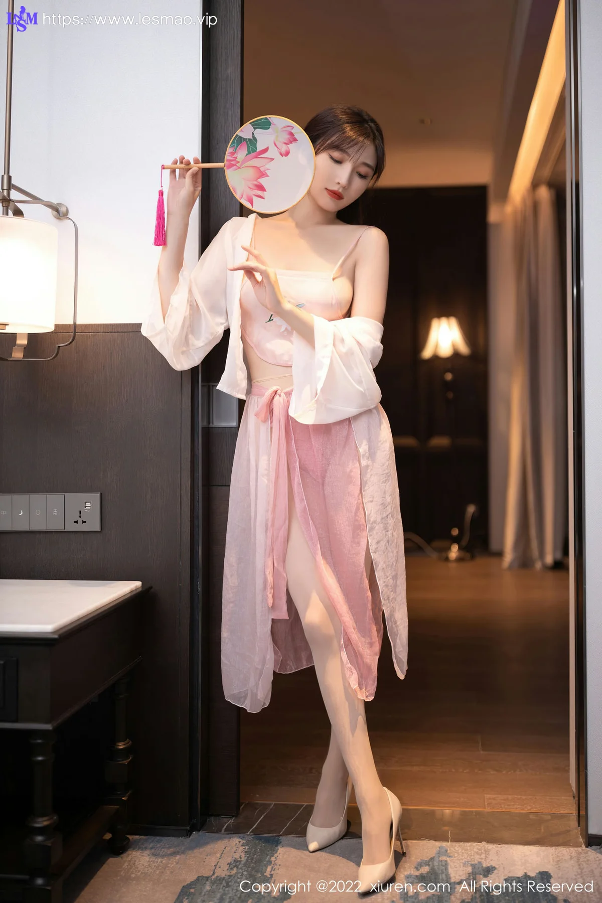 XiuRen 秀人 No.5666 陆萱萱 粉色古装服饰性感私房111 - 5
