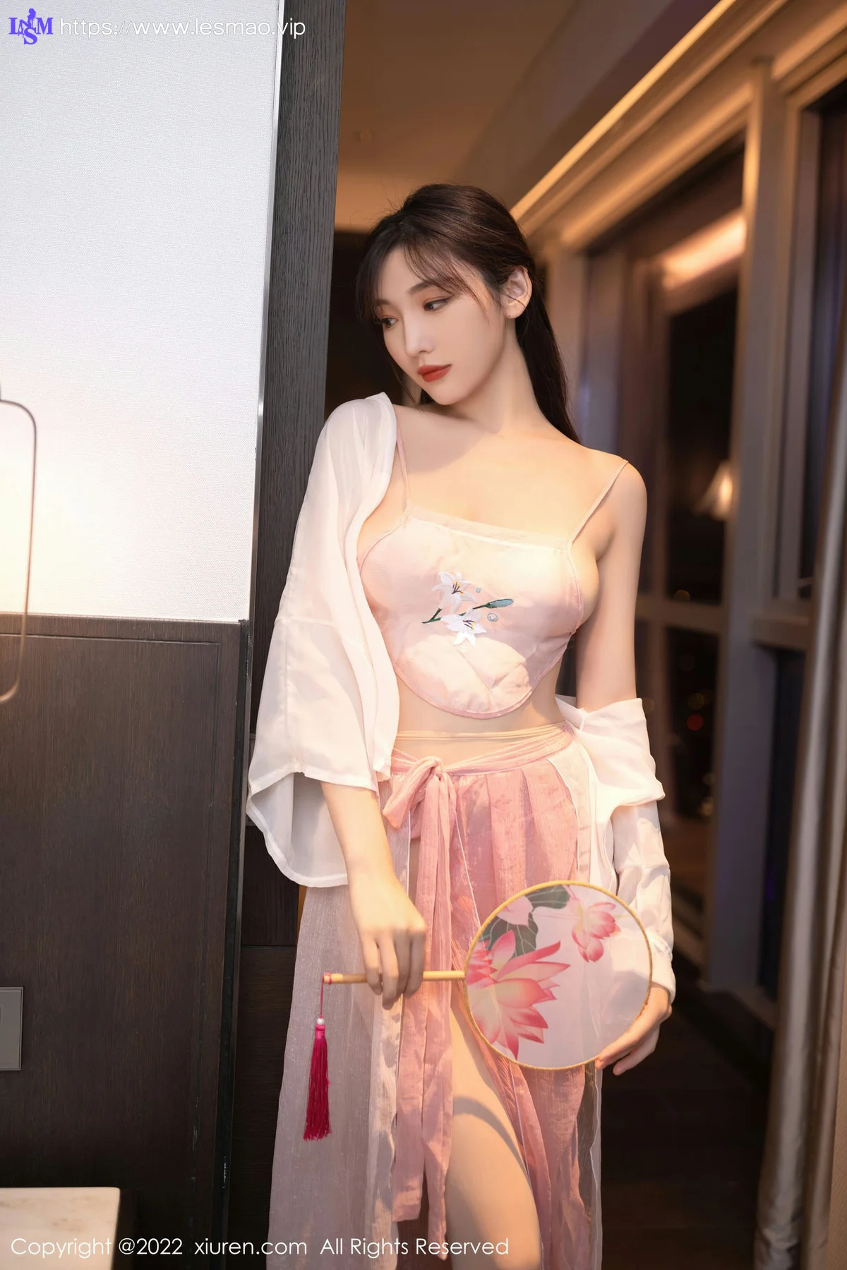 XiuRen 秀人 No.5666 陆萱萱 粉色古装服饰性感私房111 - 6