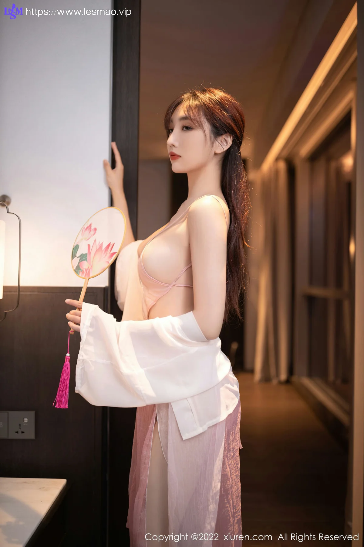 XiuRen 秀人 No.5666 陆萱萱 粉色古装服饰性感私房111 - 8