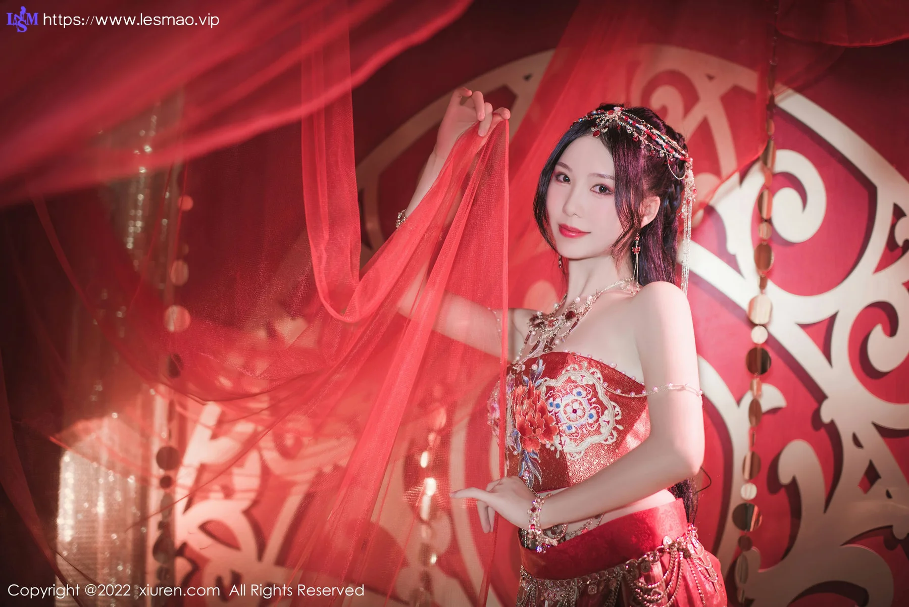 XiuRen 秀人 No.5699 利世 西域舞娘扮演性感写真1 - 6