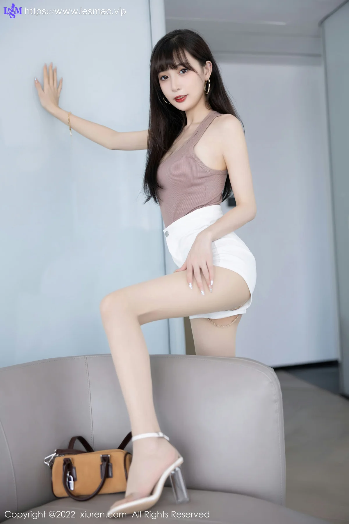 XiuRen 秀人 No.5724 林星阑 高开叉服饰性感写真11 - 5