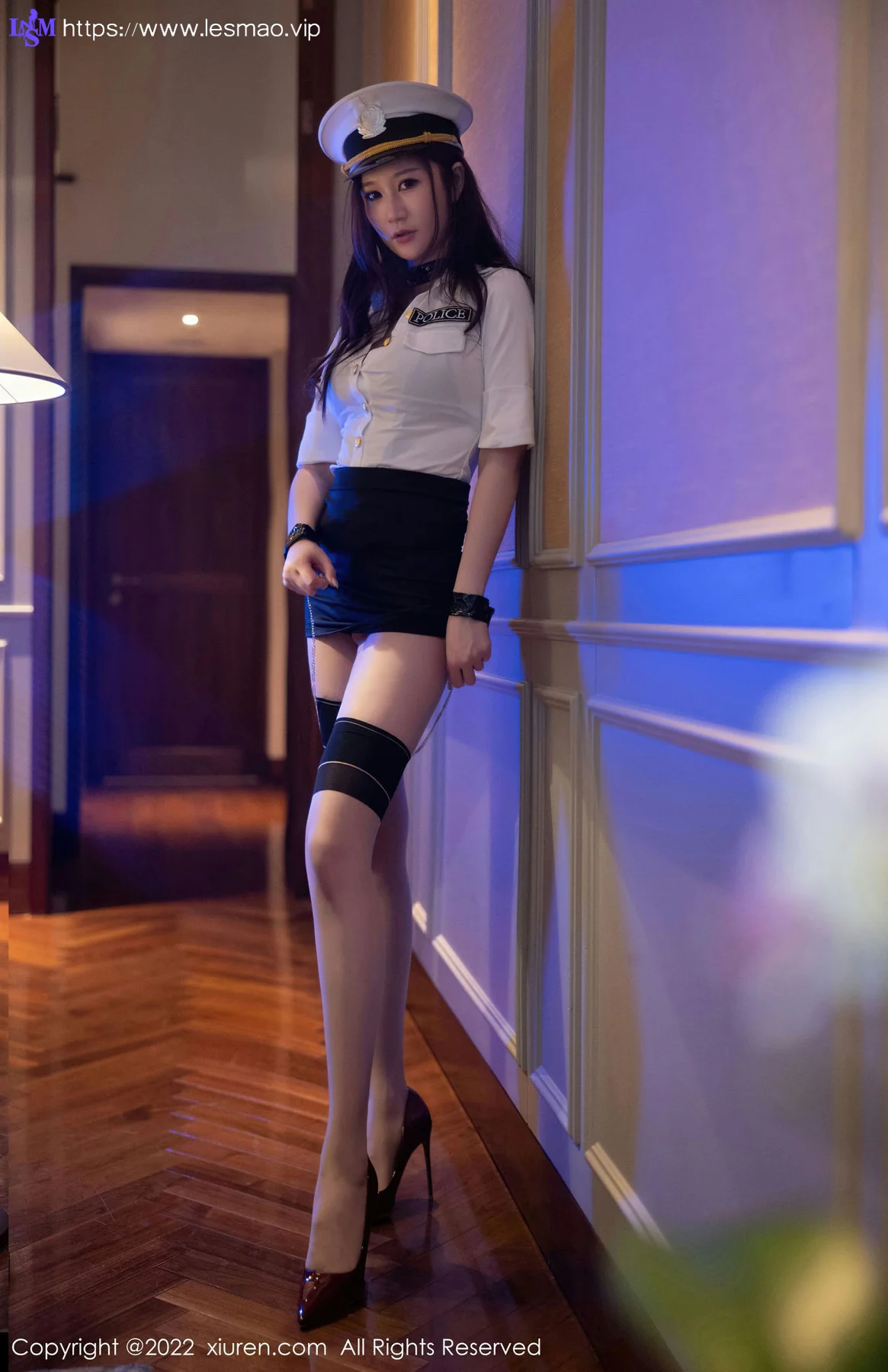 XiuRen 秀人 No.5740 顾乔楠Cora 白色海军制服性感写真11 - 2