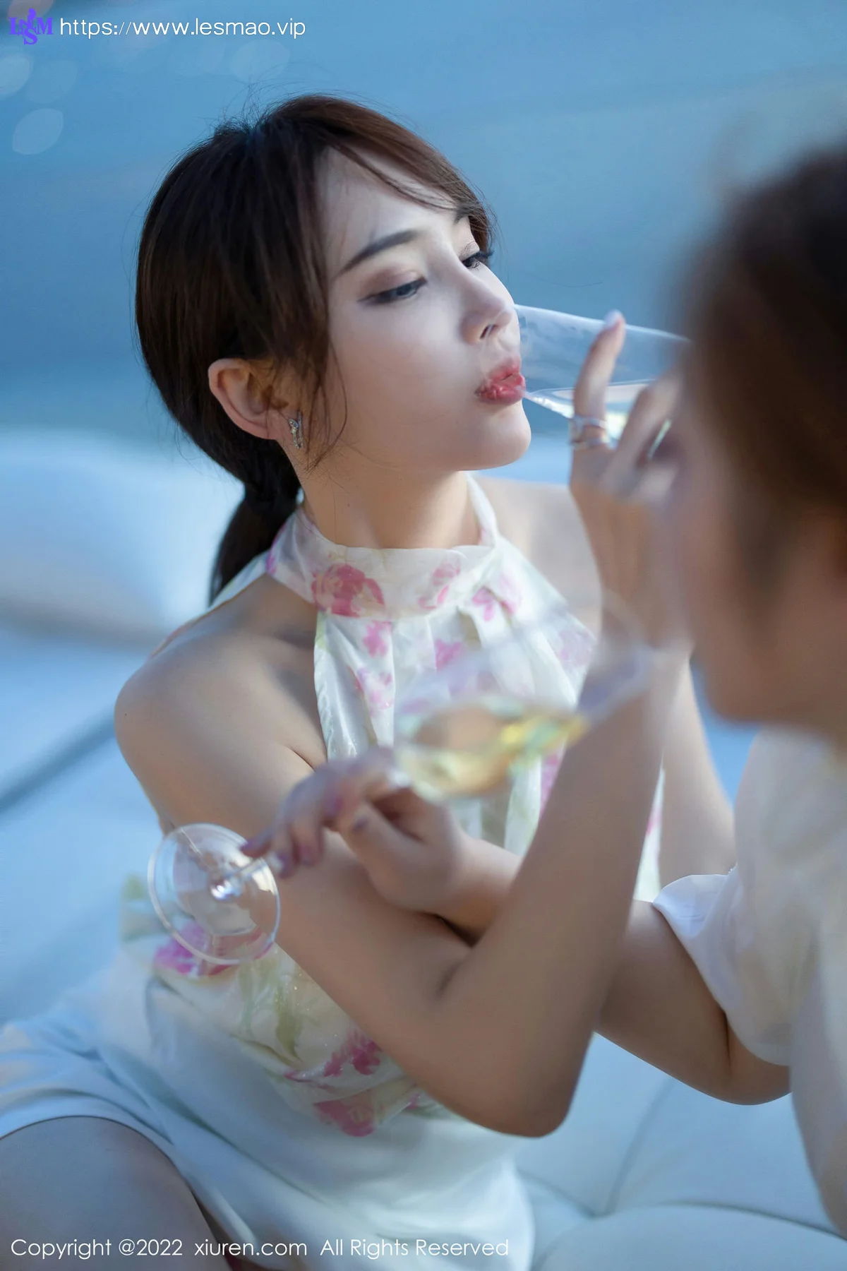 XiuRen 秀人 No.5743  奶瓶土肥圆矮挫丑黑穷和妲己_Toxic 游艇拍摄模特合集111 - 1