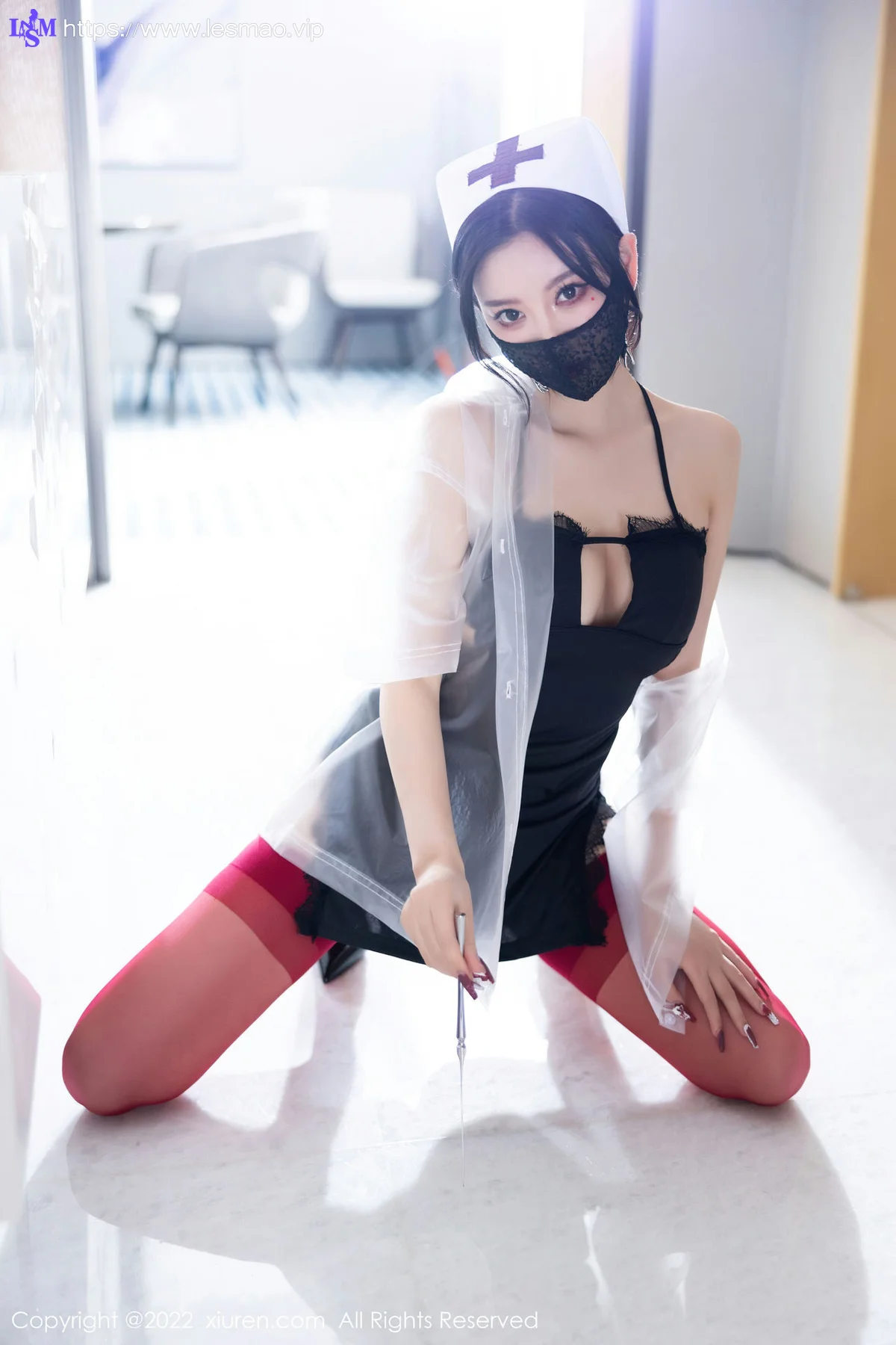 XiuRen 秀人 No.5751 杨晨晨万圣节主题拍摄私房写真 - 2
