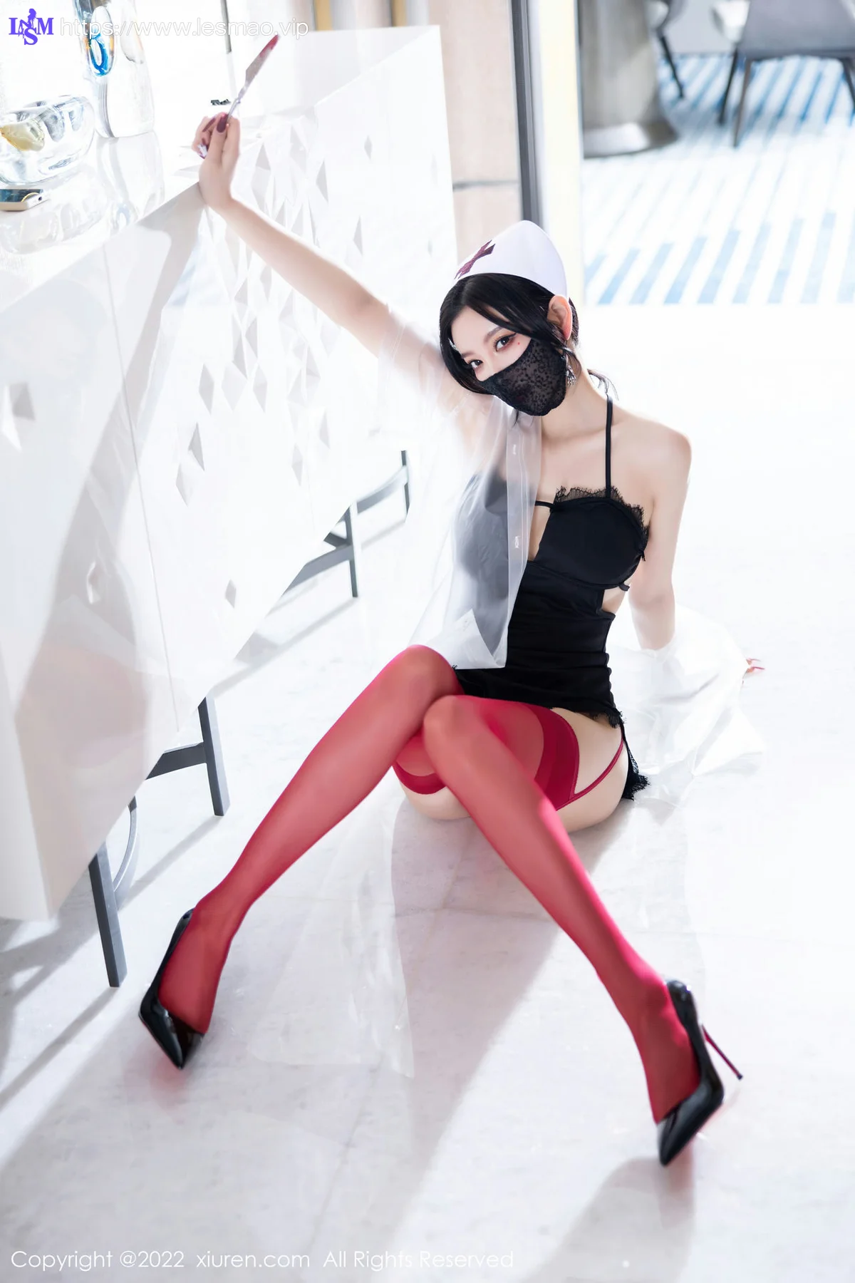 XiuRen 秀人 No.5751 杨晨晨万圣节主题拍摄私房写真 - 5