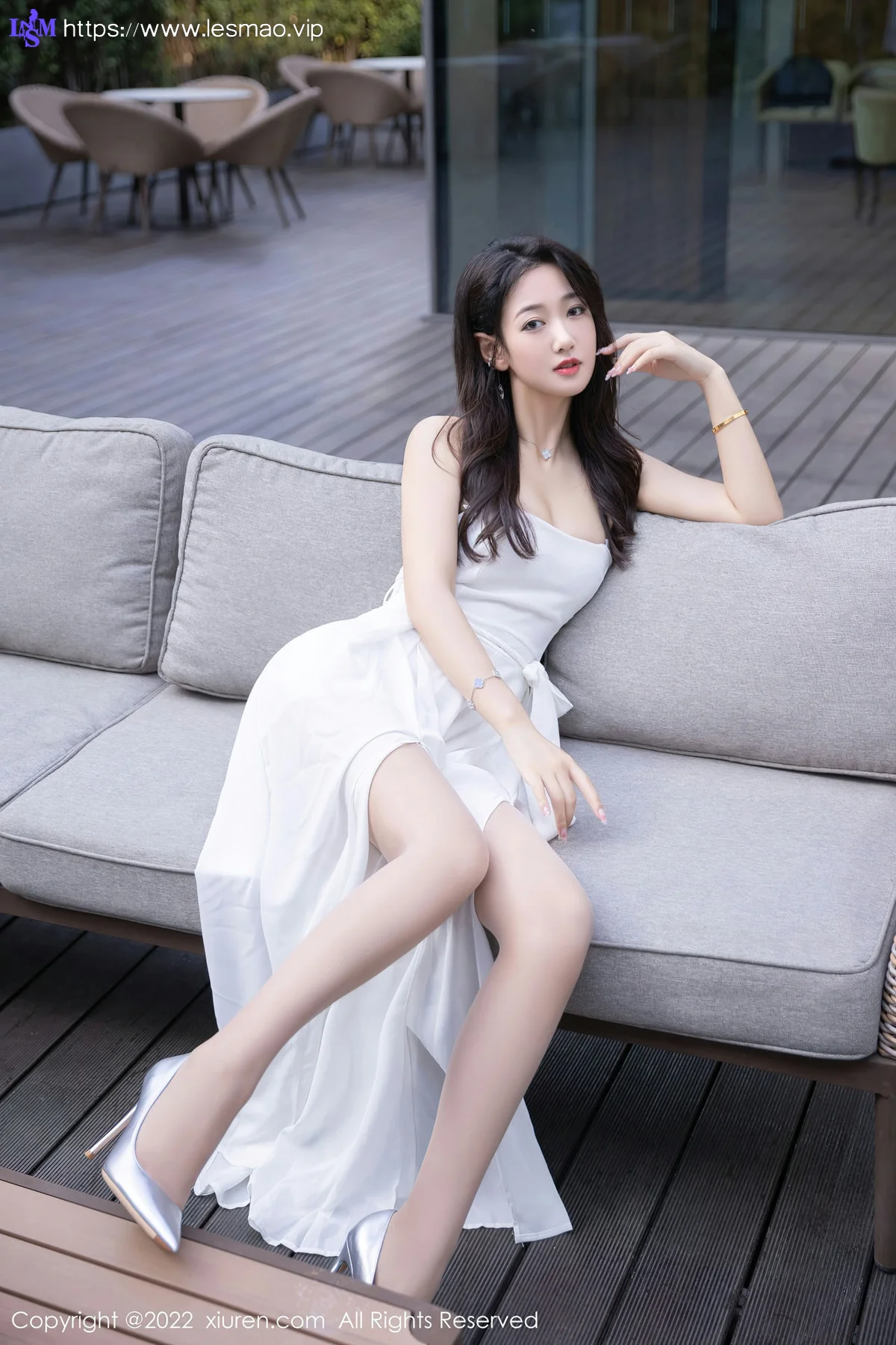 XiuRen 秀人 No.5783 唐安琪 性感白色内衣北京旅拍11 - 3