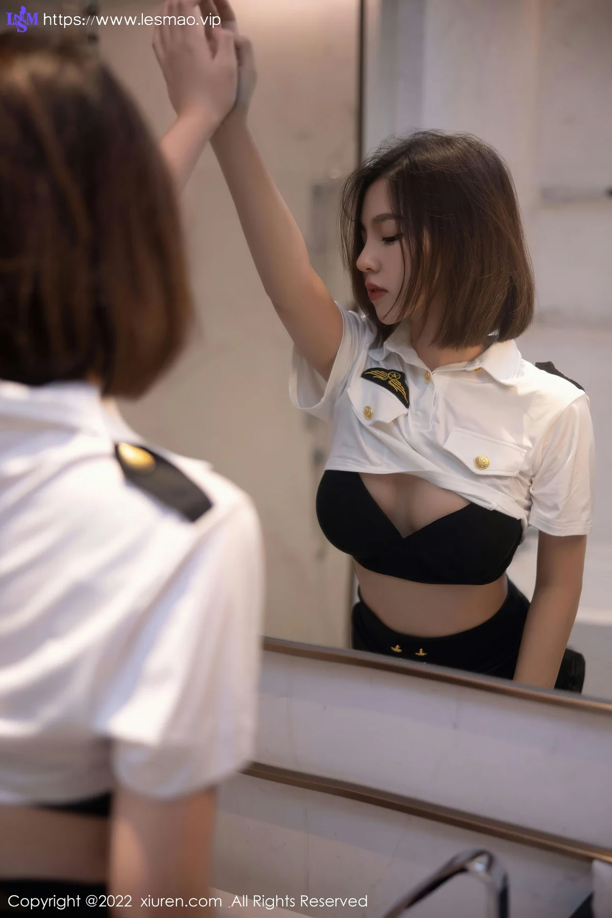 XiuRen 秀人 No.5815 美羊羊 新人制服诱惑系列33 - 3