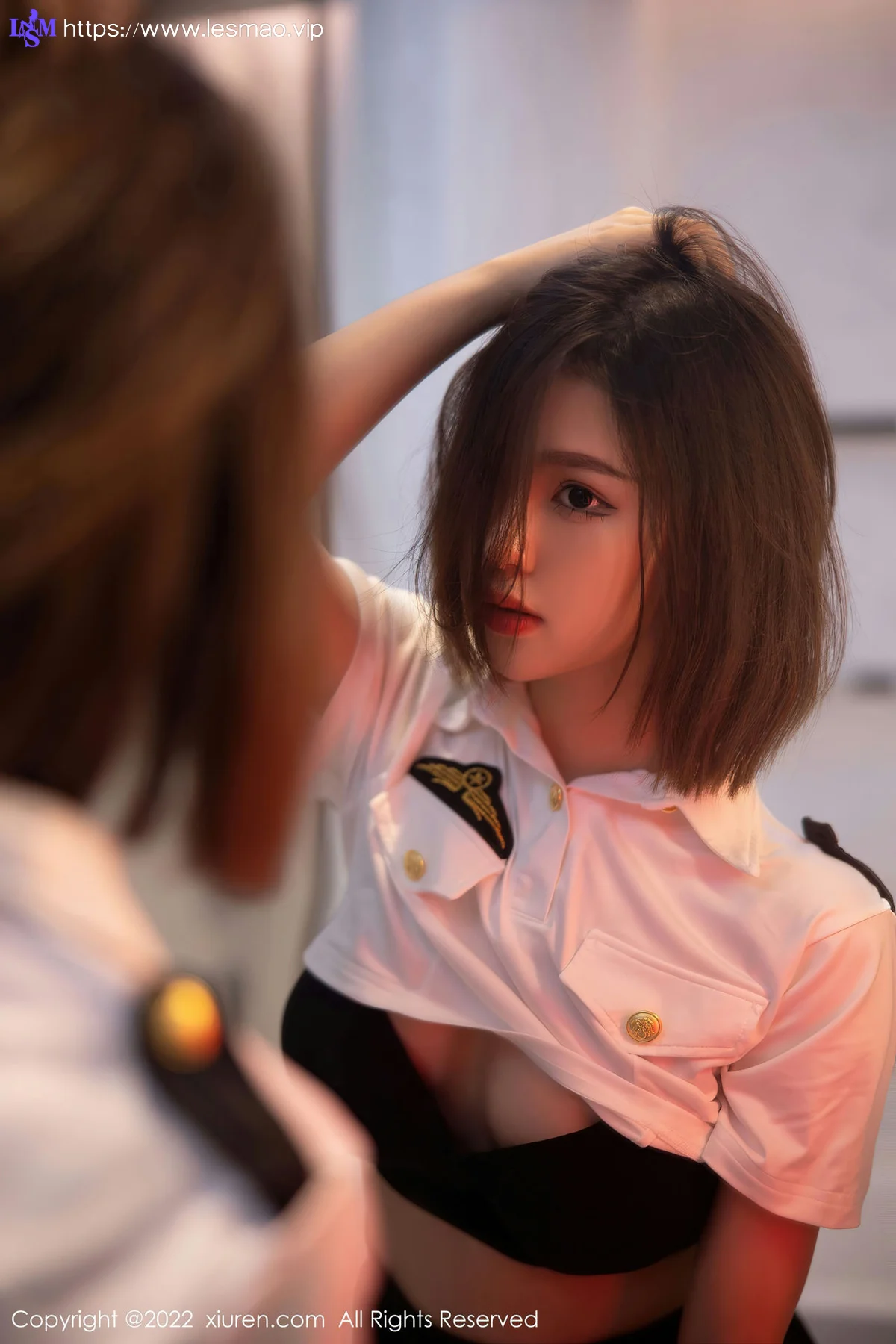 XiuRen 秀人 No.5815 美羊羊 新人制服诱惑系列33 - 4