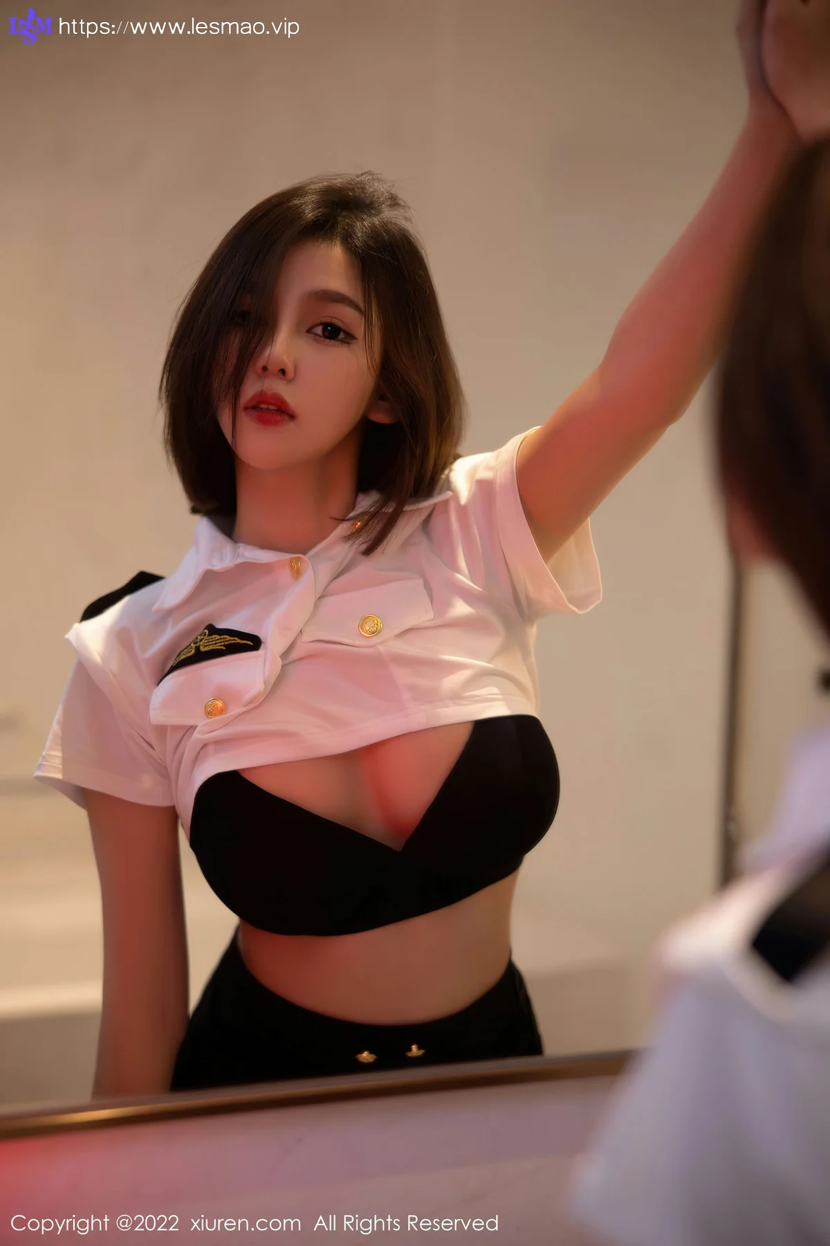 XiuRen 秀人 No.5815 美羊羊 新人制服诱惑系列33 - 5