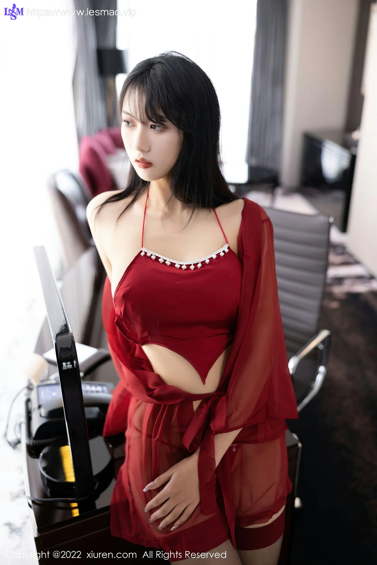 XiuRen 秀人 No.5850 林子遥 肚兜玉足 - 3