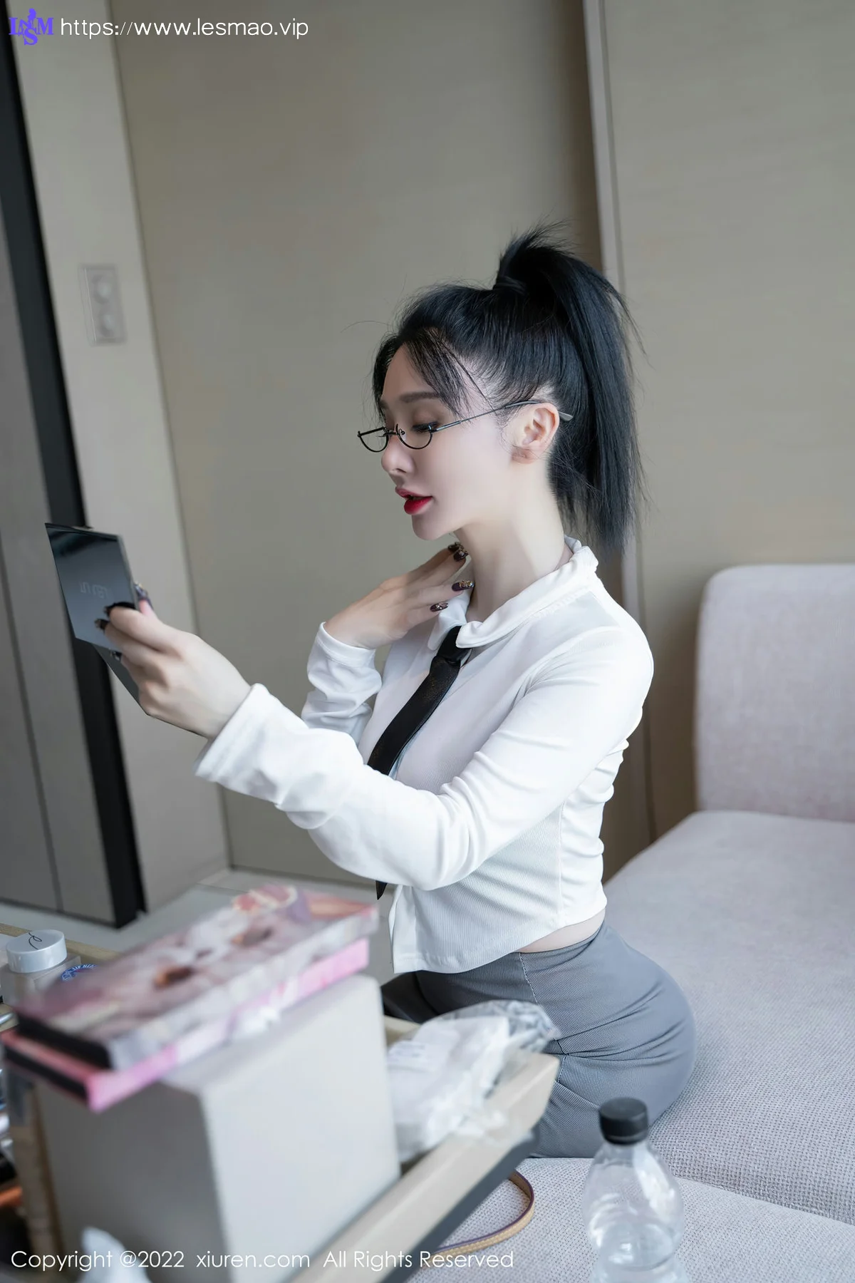XiuRen 秀人 No.5856 潘娇娇 巨乳肥臀媚态十足性感写真 - 8