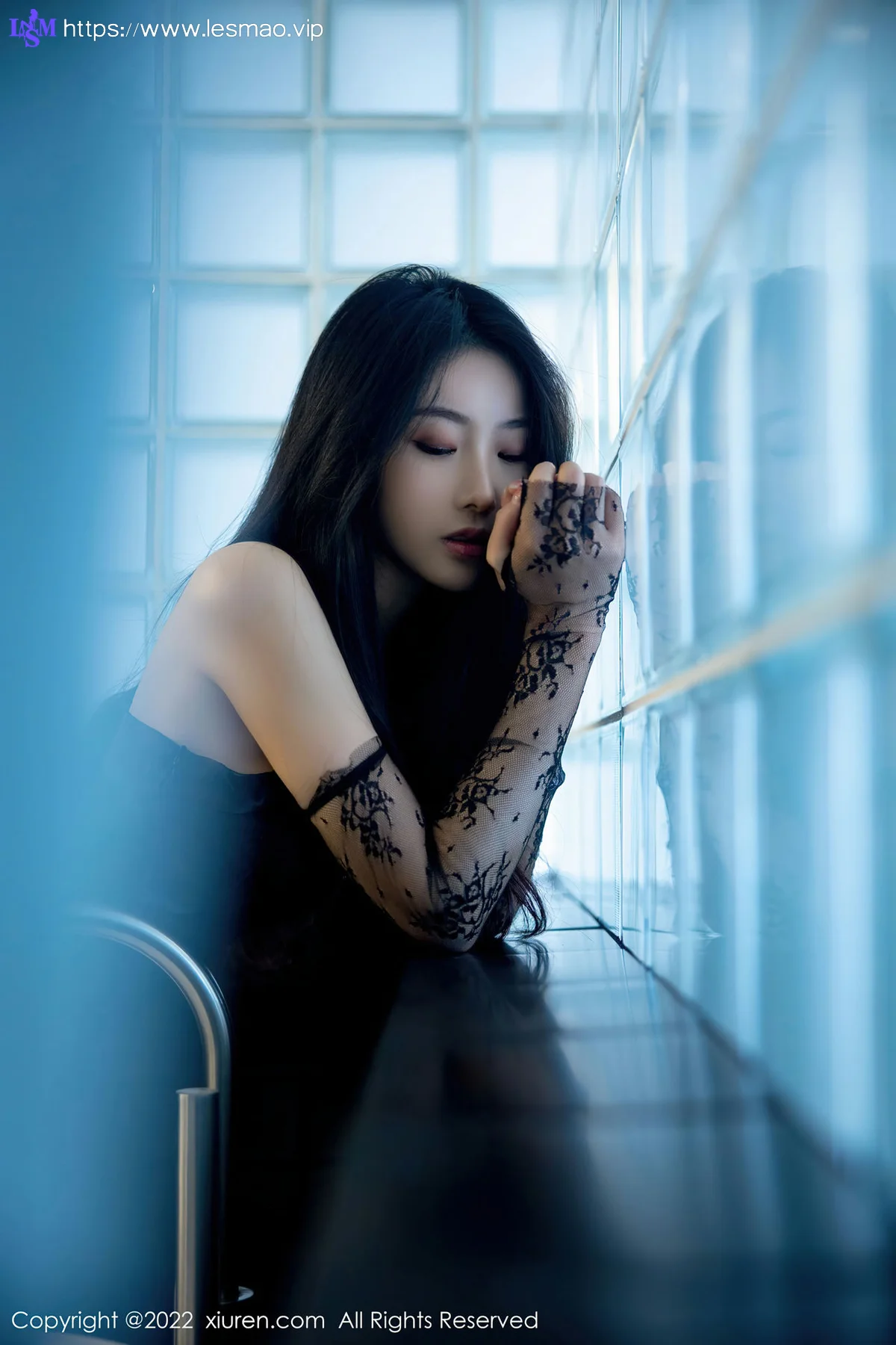 XiuRen 秀人 No.5864 苏苏阿 轻透情趣服饰新人第二套写真 - 9