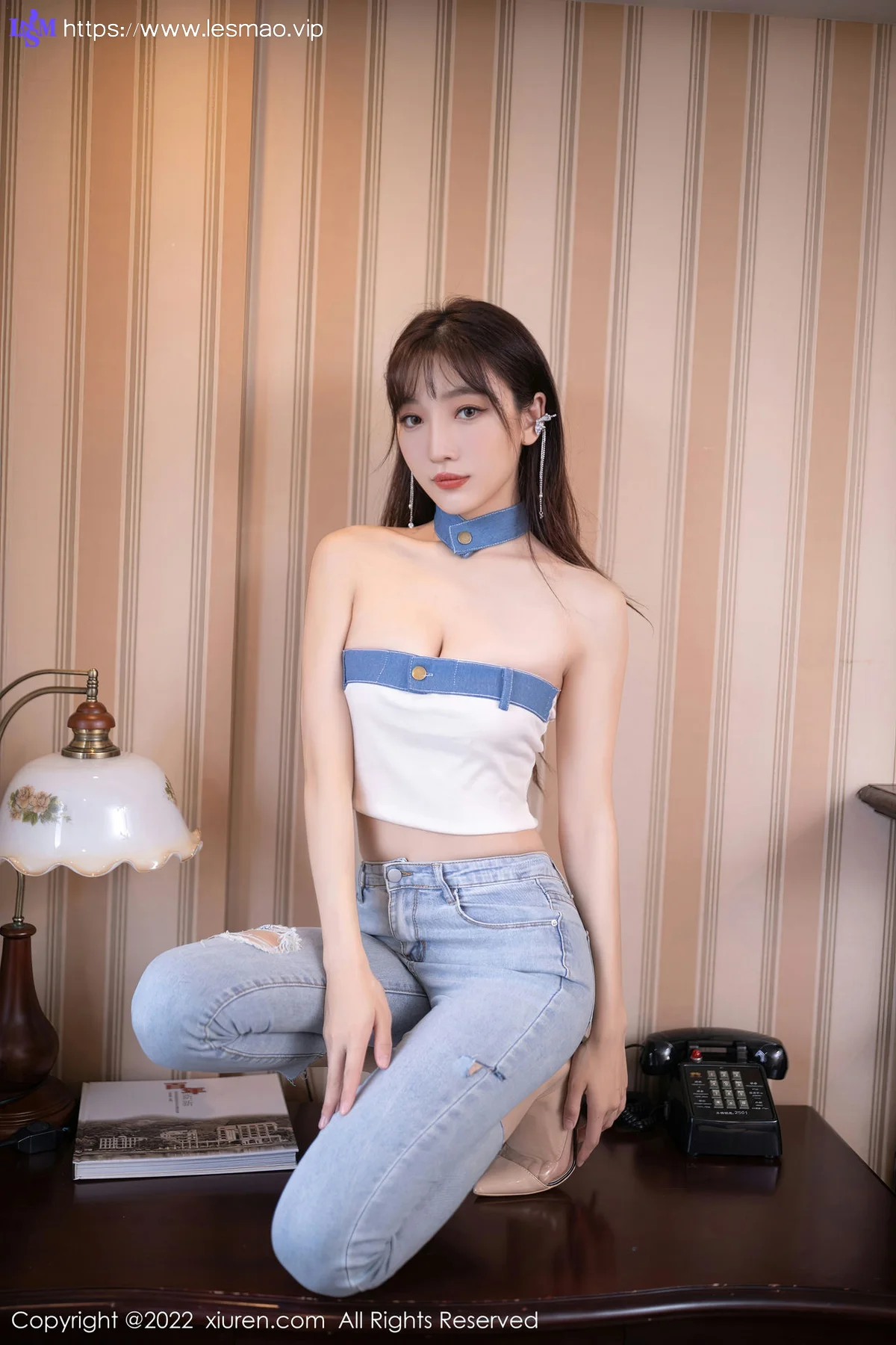 XiuRen 秀人 No.5908 陆萱萱 香肩女神 - 3