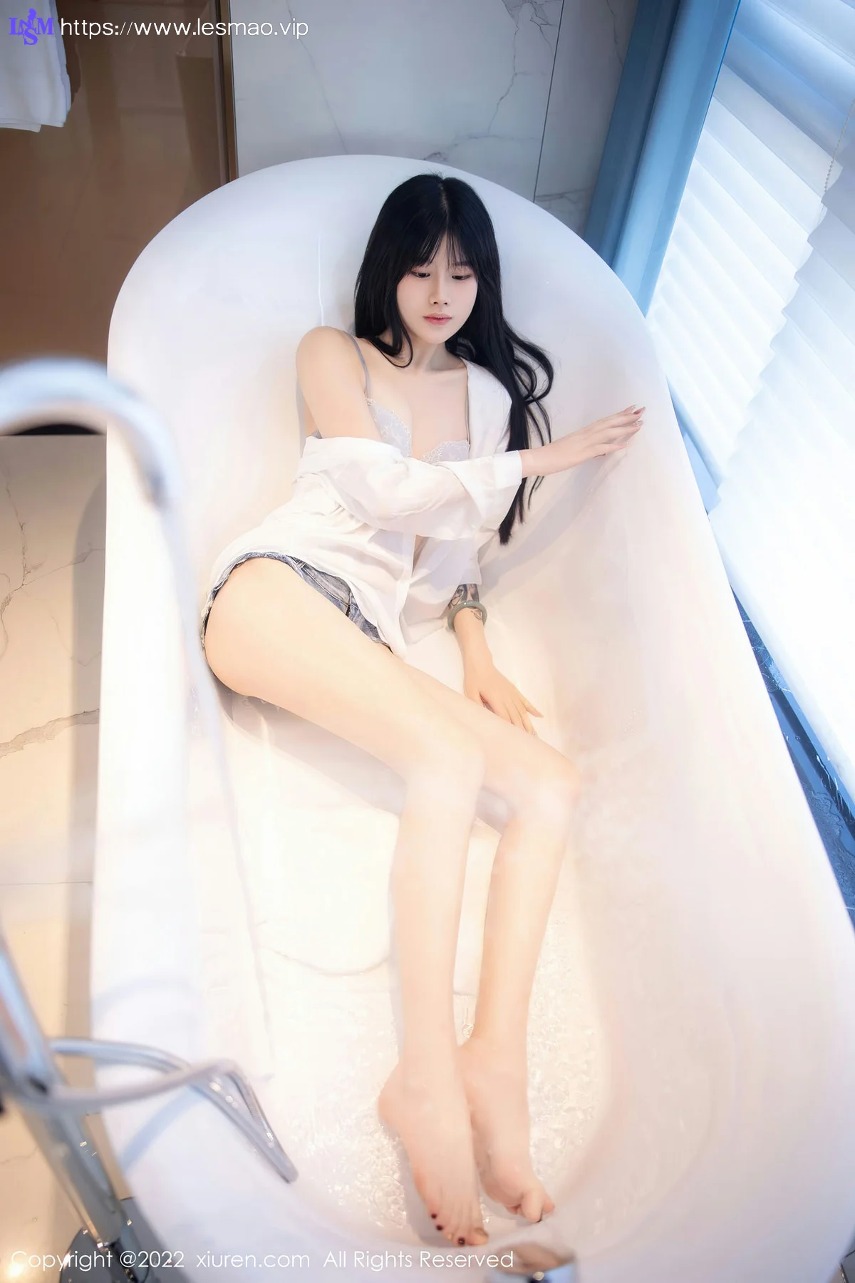 XiuRen 秀人 No.5909 77qiqi 浴缸美腿湿身 - 7