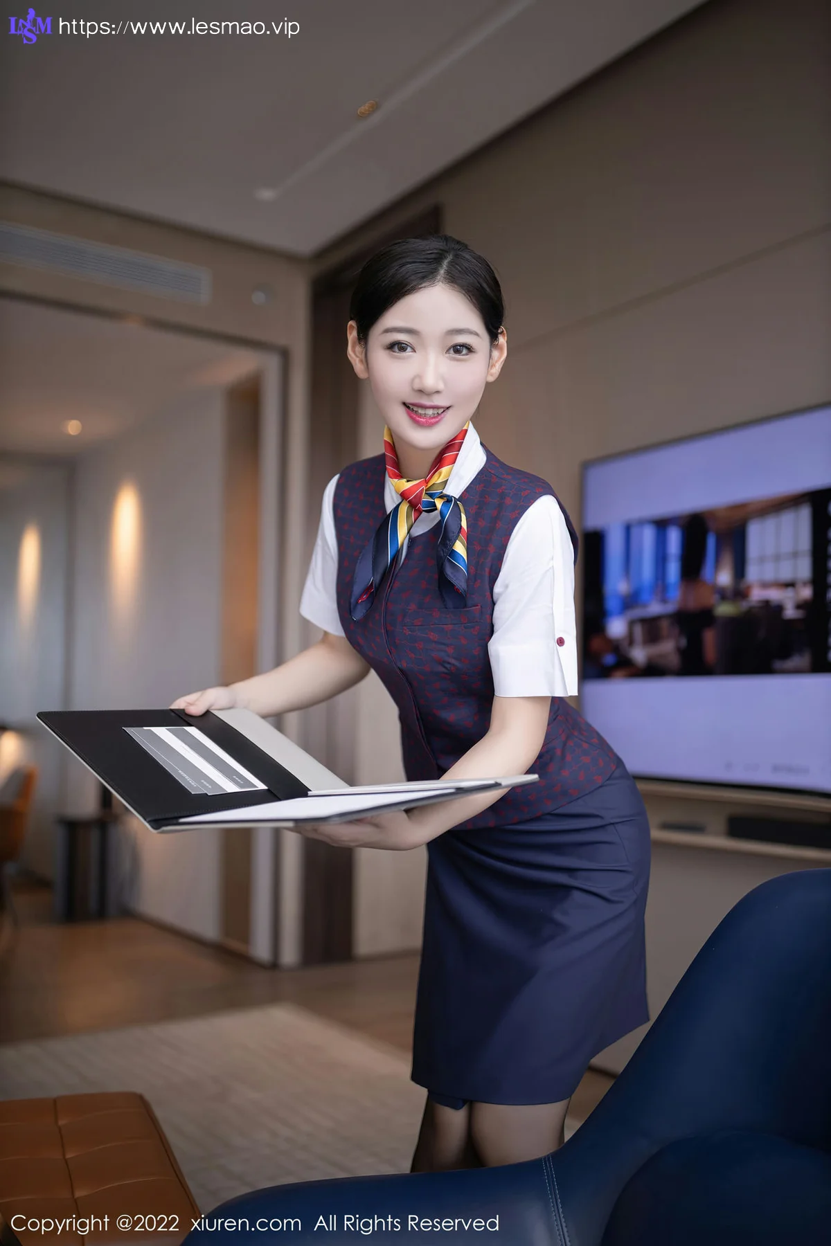XiuRen 秀人 No.5922 唐安琪 国航空姐角色扮演北京旅拍111 - 4